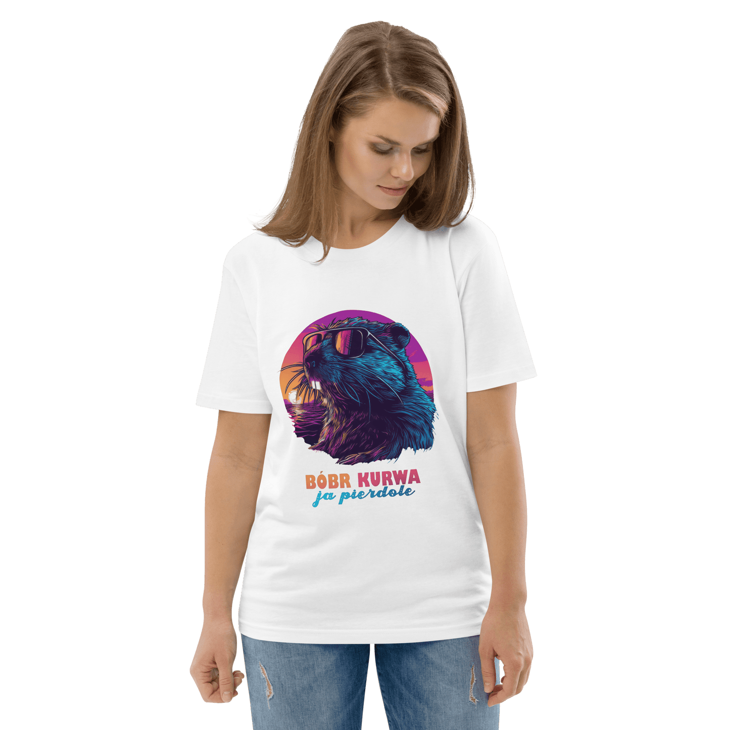 Bober Kurwa Premium Organic T-Shirt Meme - Fraiche Peche | Shirtposting