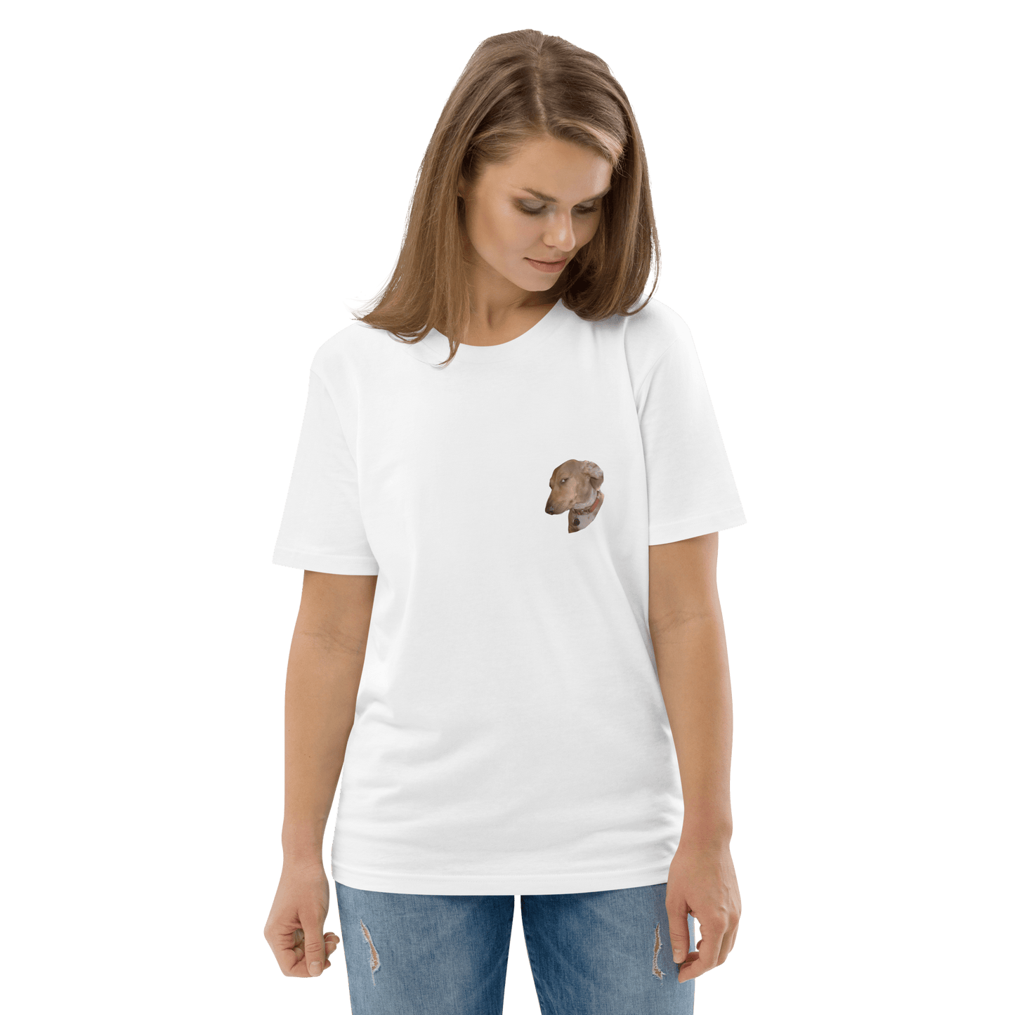 Dog Premium Organic T-Shirt Meme - Dark Heather Grey | Shirtposting