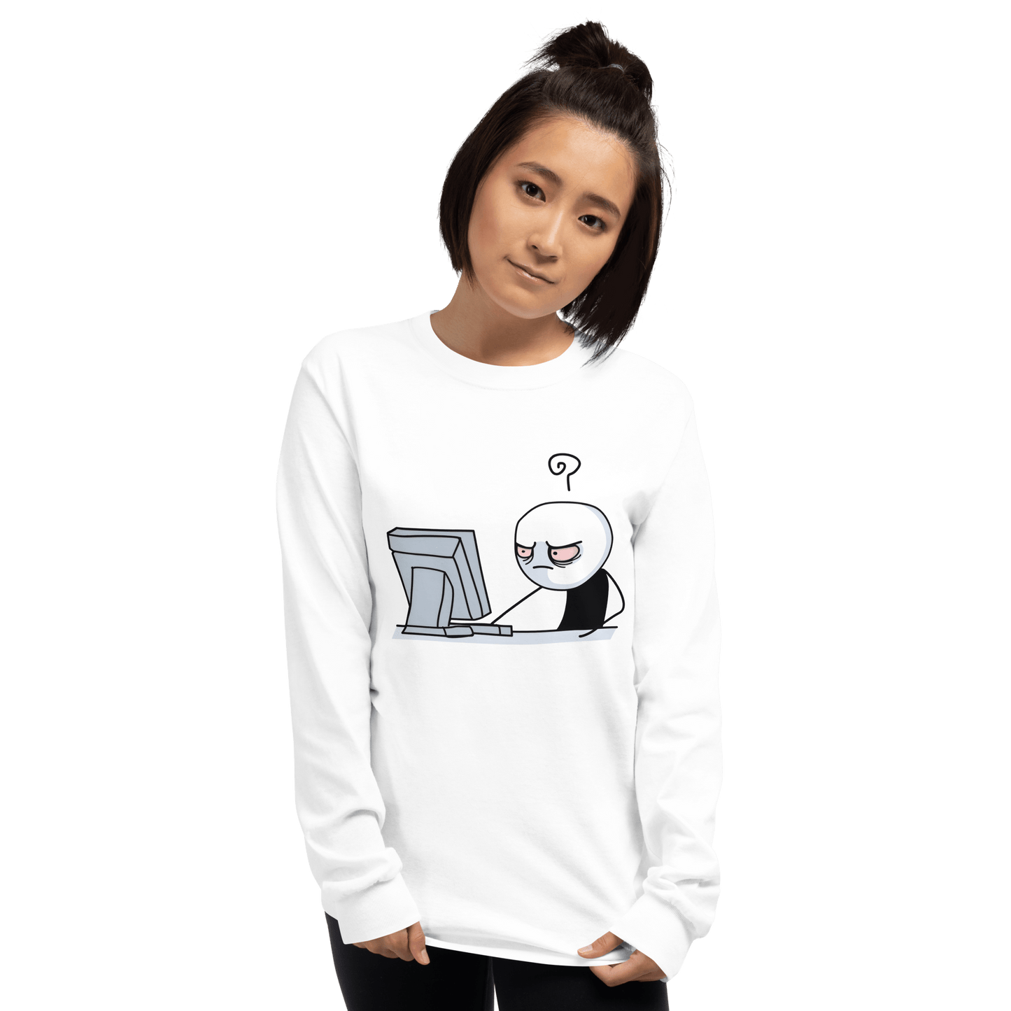 Rage Comic Long Sleeve T-Shirt Meme - S | Shirtposting