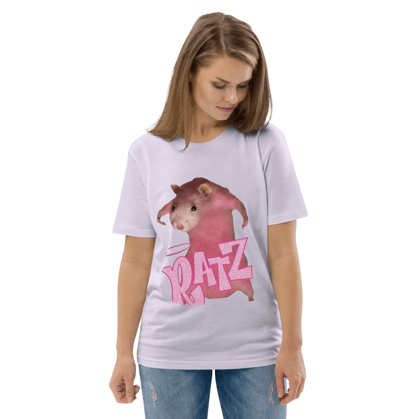 Ratz Meme Premium Organic T-Shirt Meme - Lavender | Shirtposting