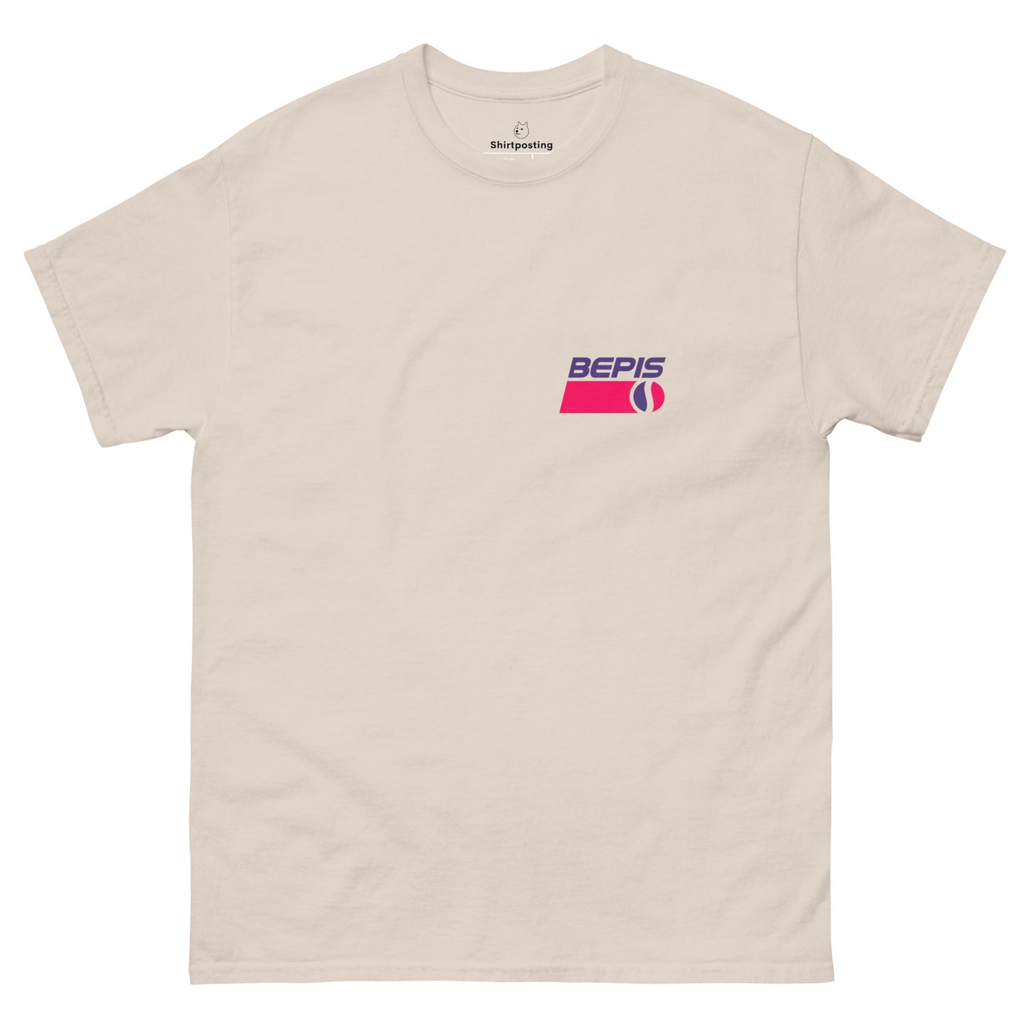 Bepis Classic T-Shirt Meme - Natural | Shirtposting