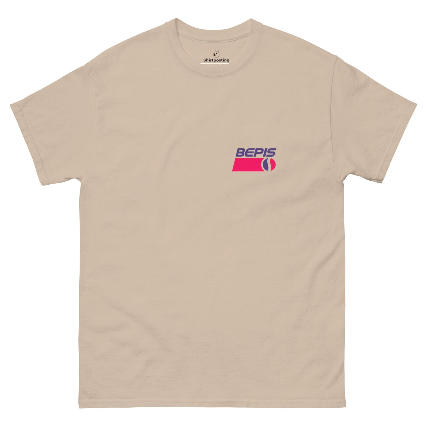 Bepis Classic T-Shirt Meme - Sand | Shirtposting