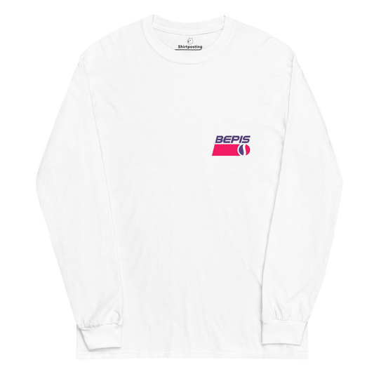 Bepis Long Sleeve T-Shirt Meme - White | Shirtposting