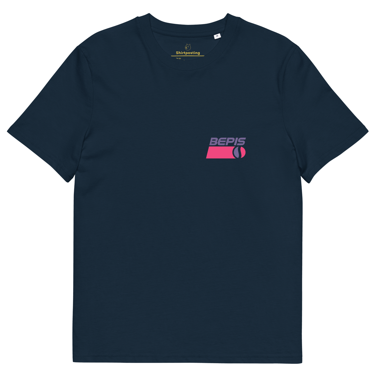 Bepis Premium Organic T-Shirt Meme - French Navy | Shirtposting