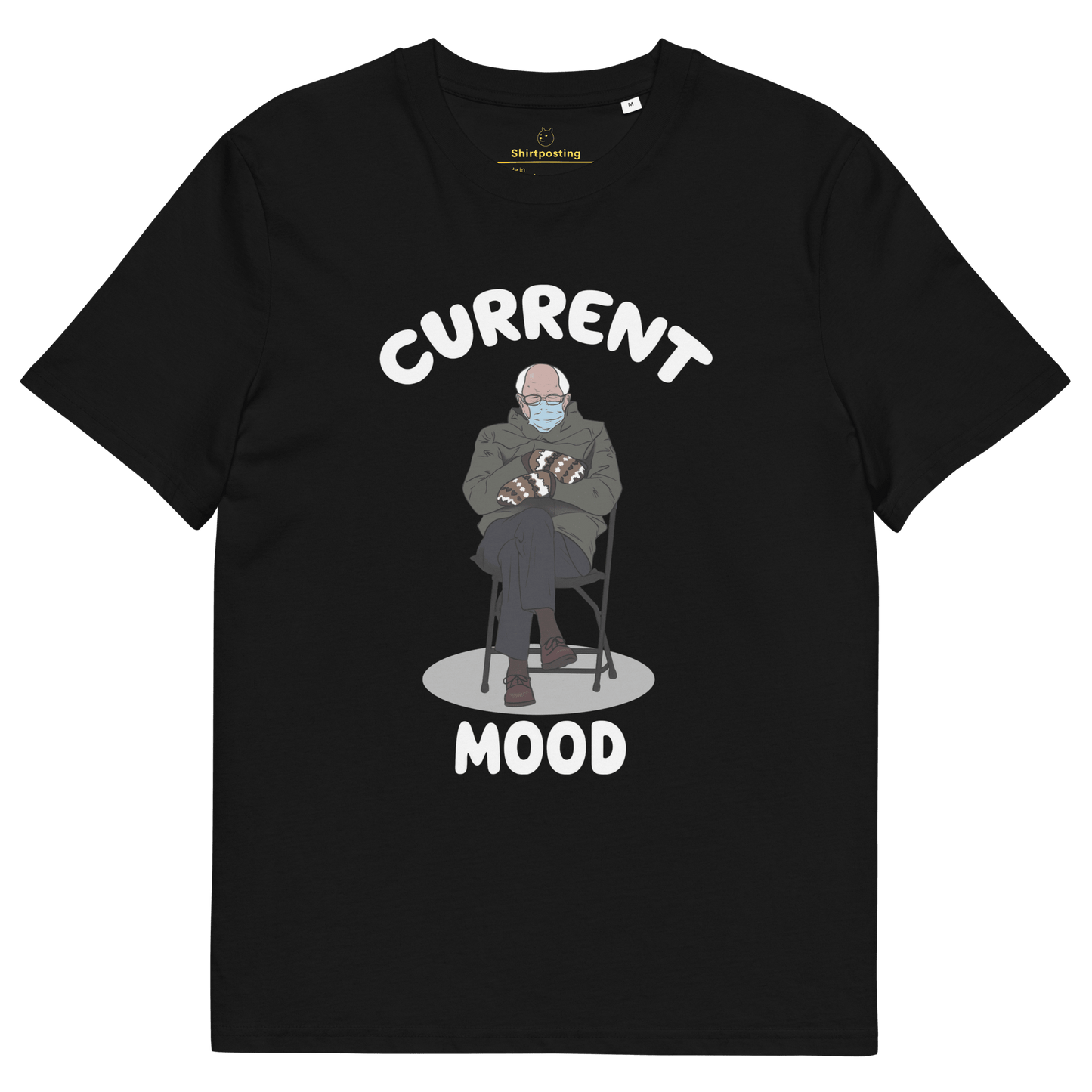 Bernie Mittens Premium Organic T-Shirt Meme - Black | Shirtposting