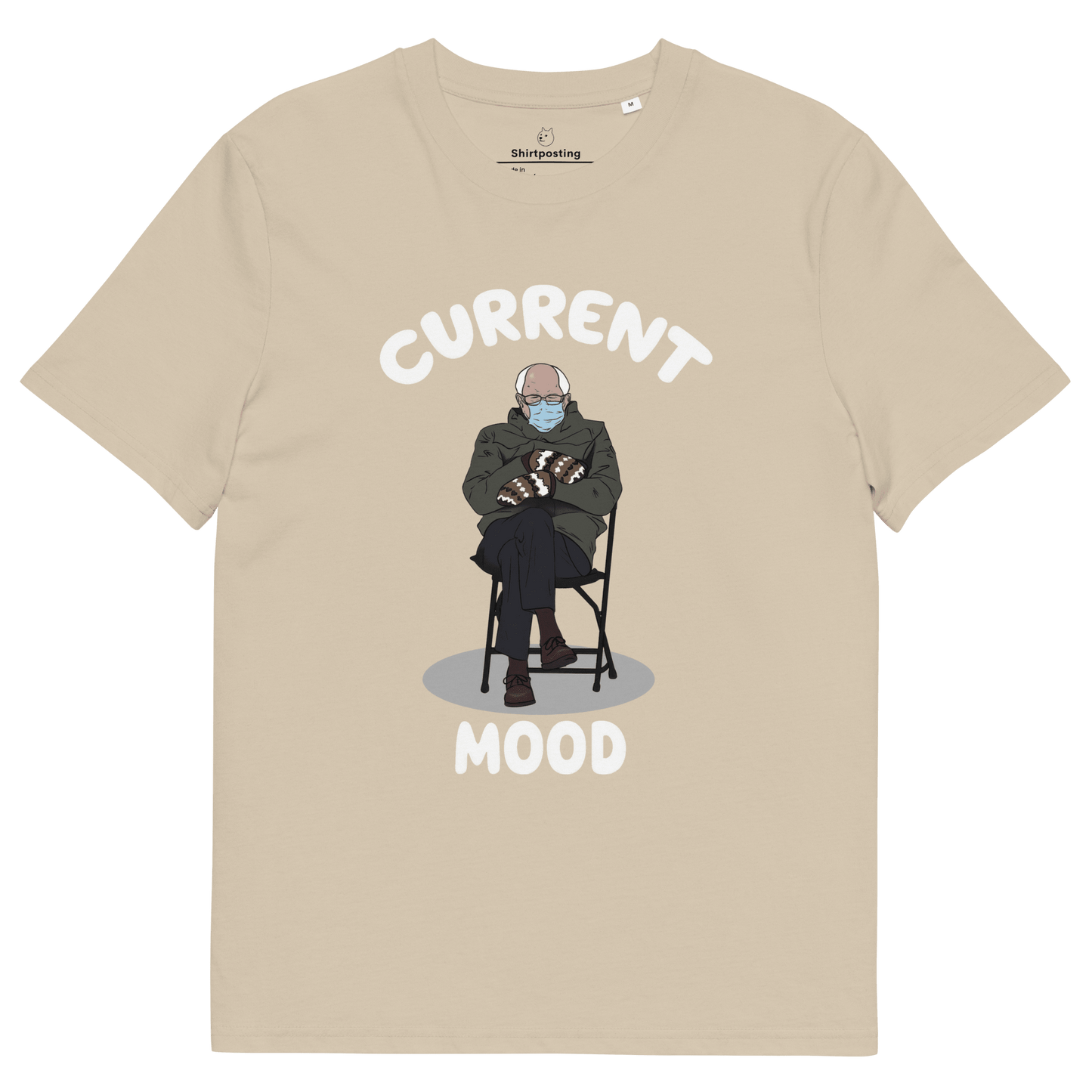 Bernie Mittens Premium Organic T-Shirt Meme - Desert Dust | Shirtposting