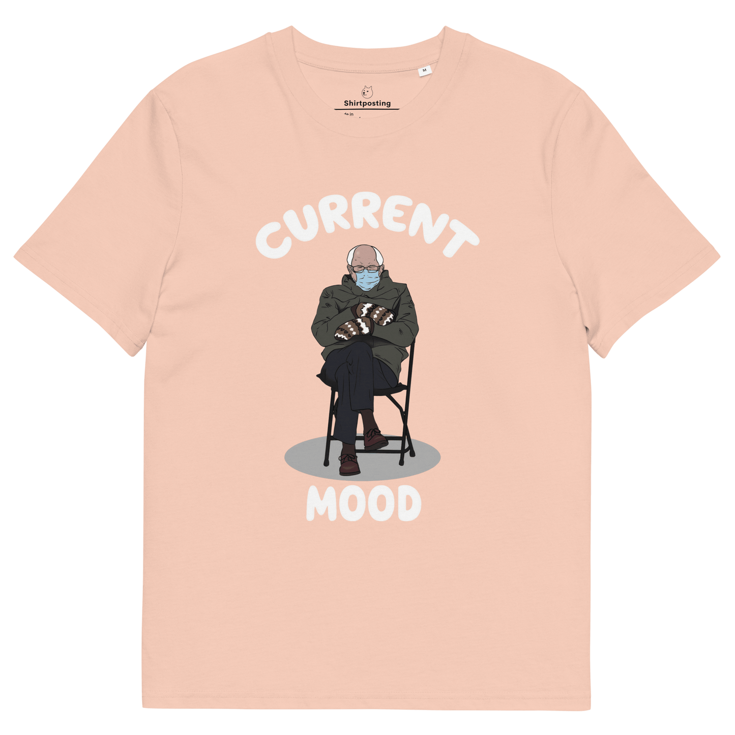 Bernie Mittens Premium Organic T-Shirt Meme - Fraiche Peche | Shirtposting