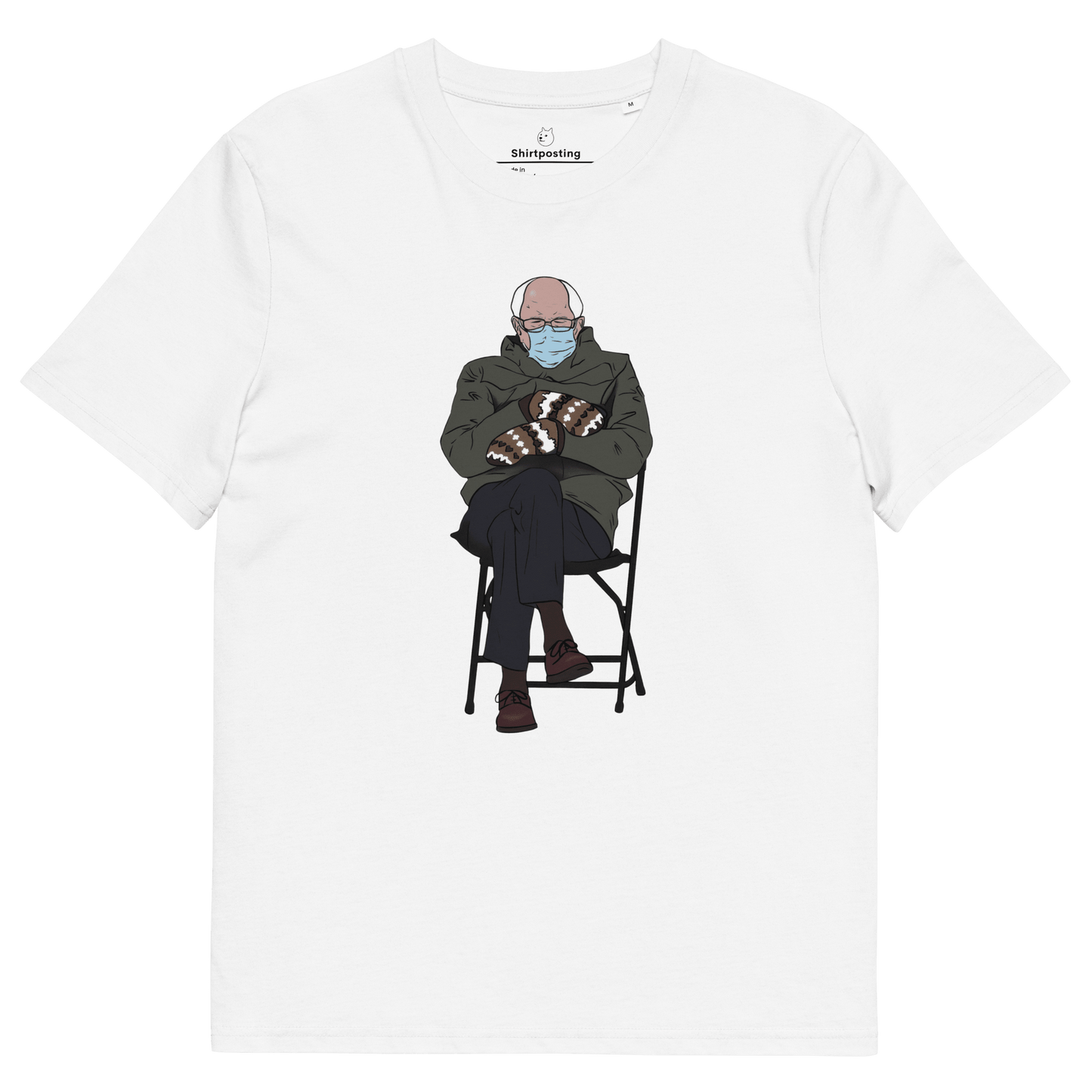 Bernie Mittens Premium Organic T-Shirt Meme - White | Shirtposting