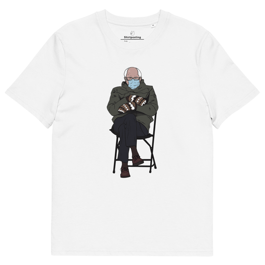 Bernie Mittens Premium Organic T-Shirt Meme - White | Shirtposting