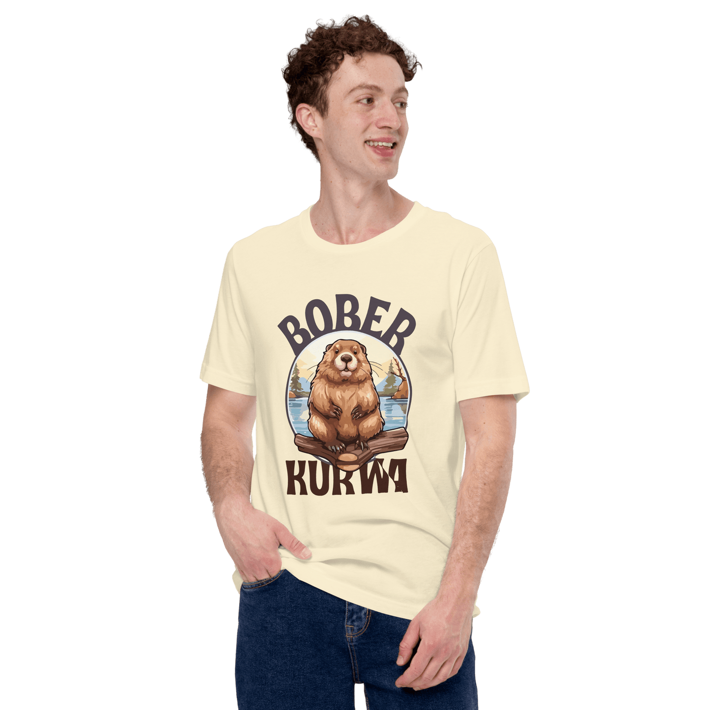 Bober Kurwa Classic T-Shirt Meme - Dark Grey | Shirtposting