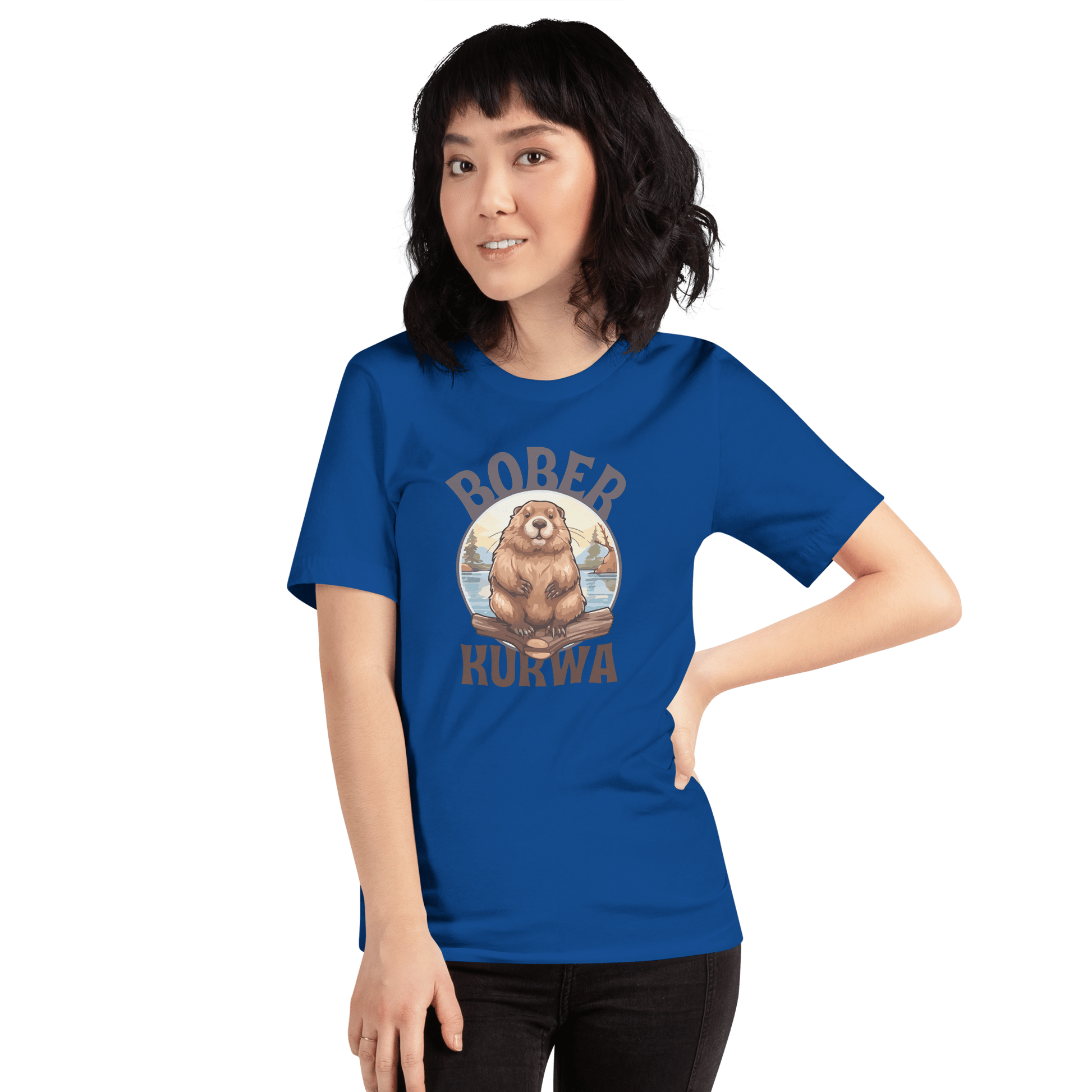 Bober Kurwa Classic T-Shirt Meme - Dark Grey | Shirtposting