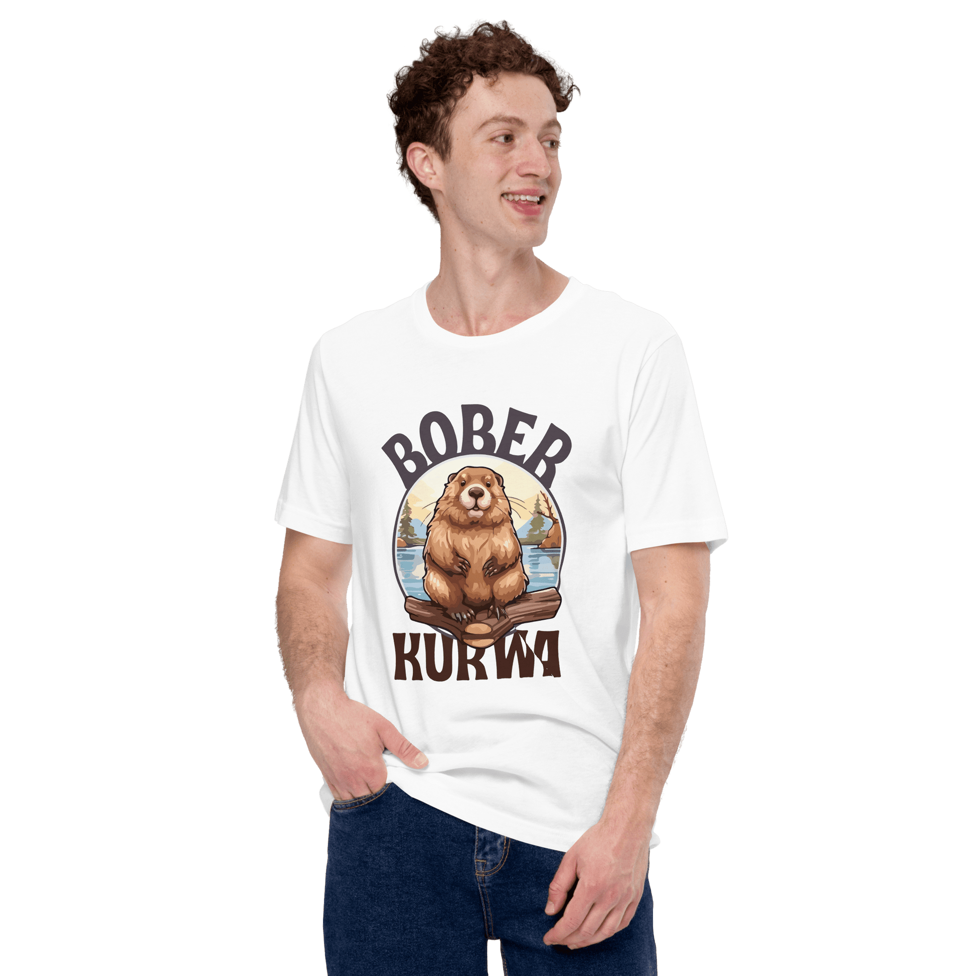 Bober Kurwa Classic T-Shirt Meme - Dark Grey | Shirtposting