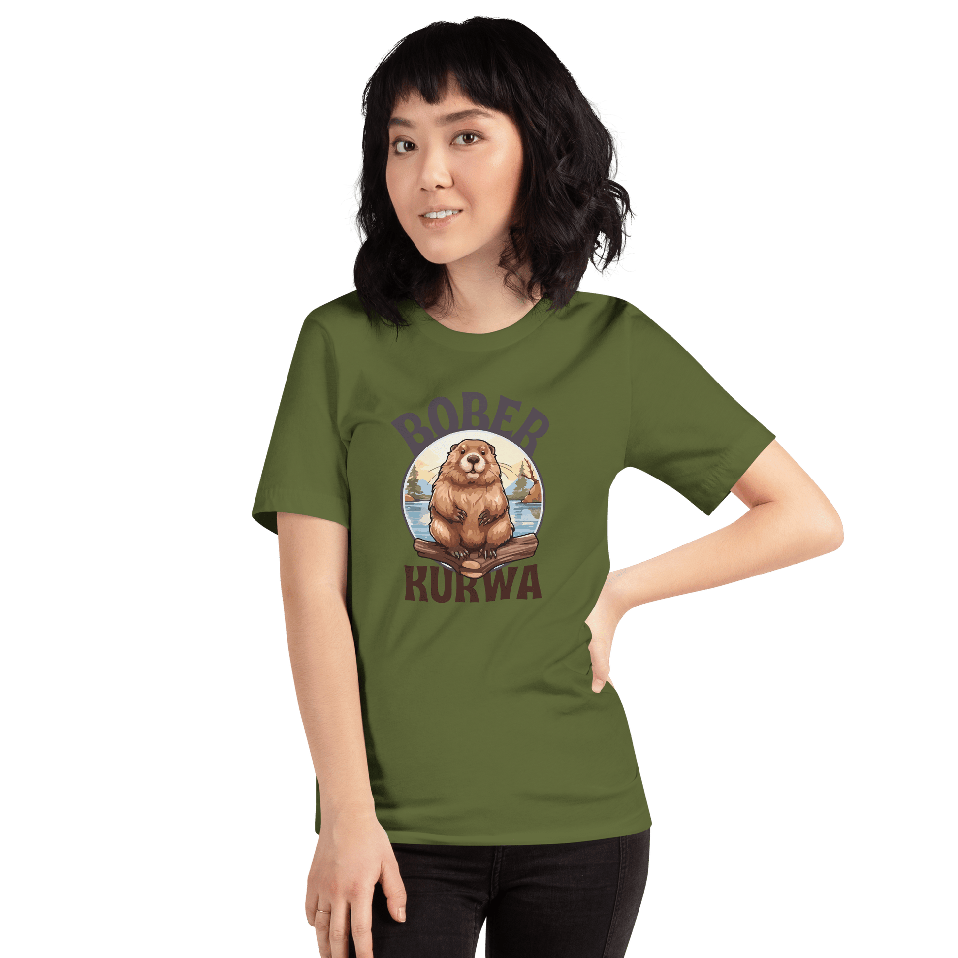 Bober Kurwa Classic T-Shirt Meme - Dark Grey | Shirtposting