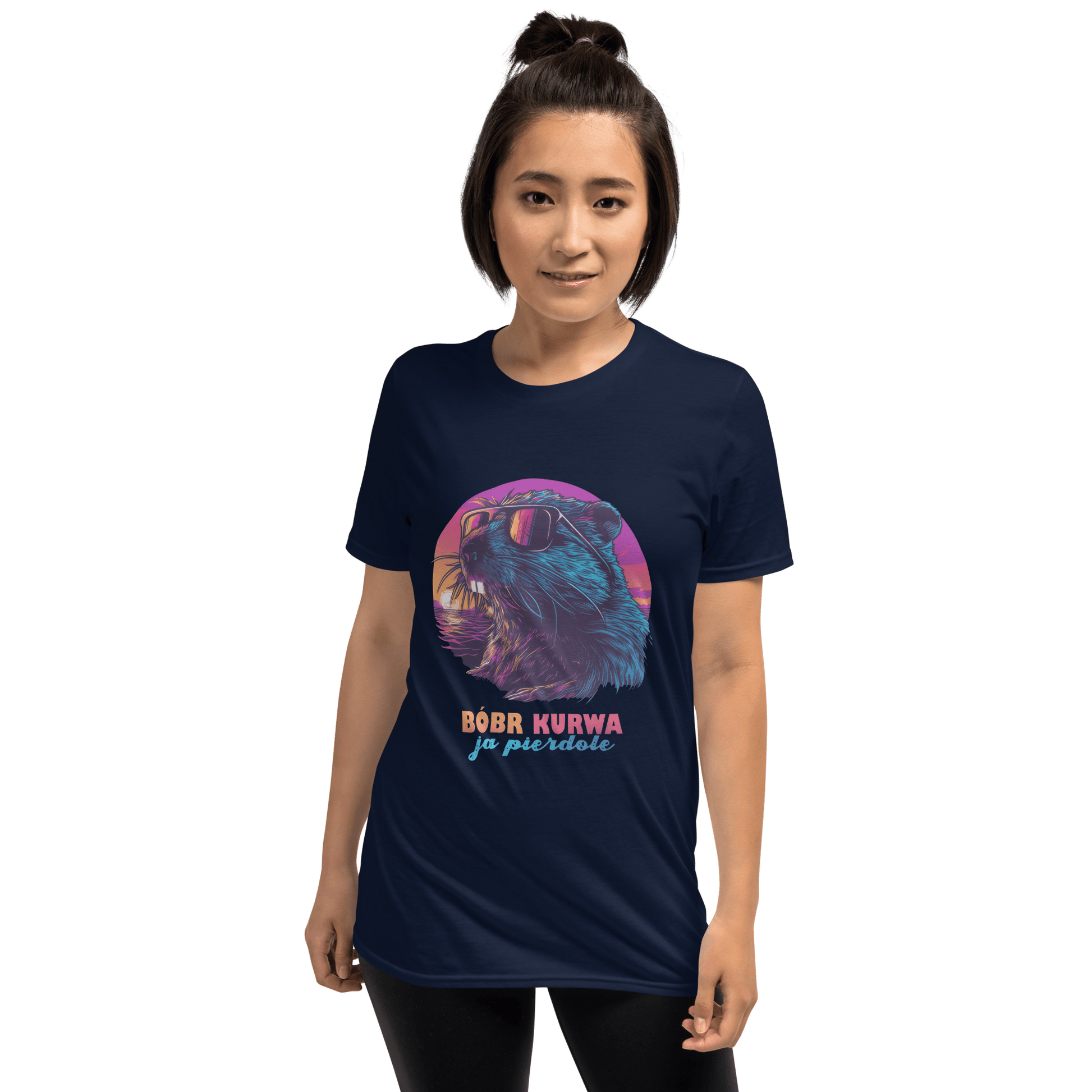 Bober Kurwa Classic T-Shirt Meme - Dark Heather Grey | Shirtposting