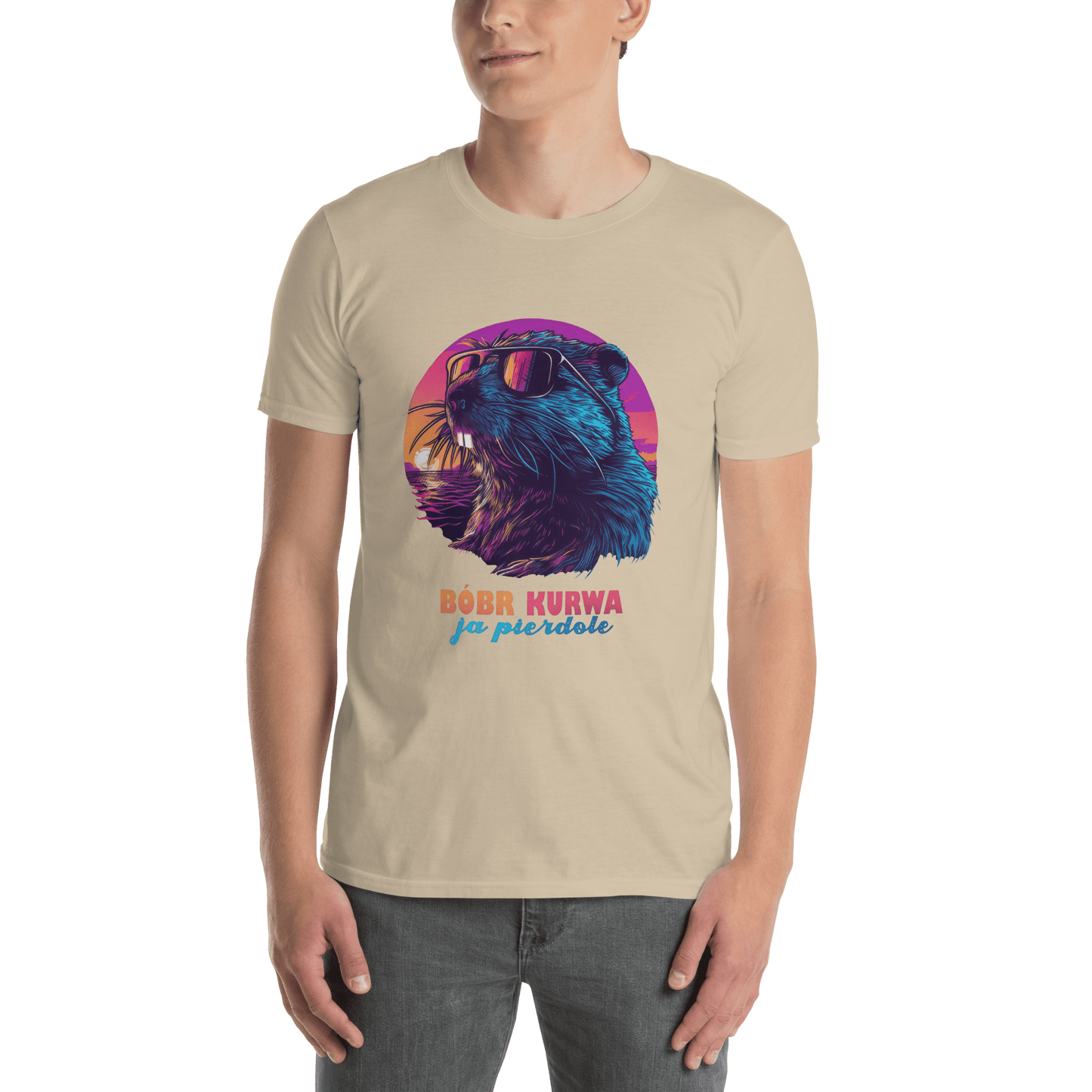 Bober Kurwa Classic T-Shirt Meme - Natural | Shirtposting