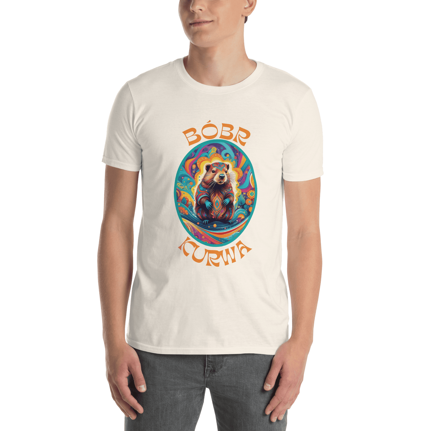 Bober Kurwa Classic T-Shirt Meme - Natural | Shirtposting