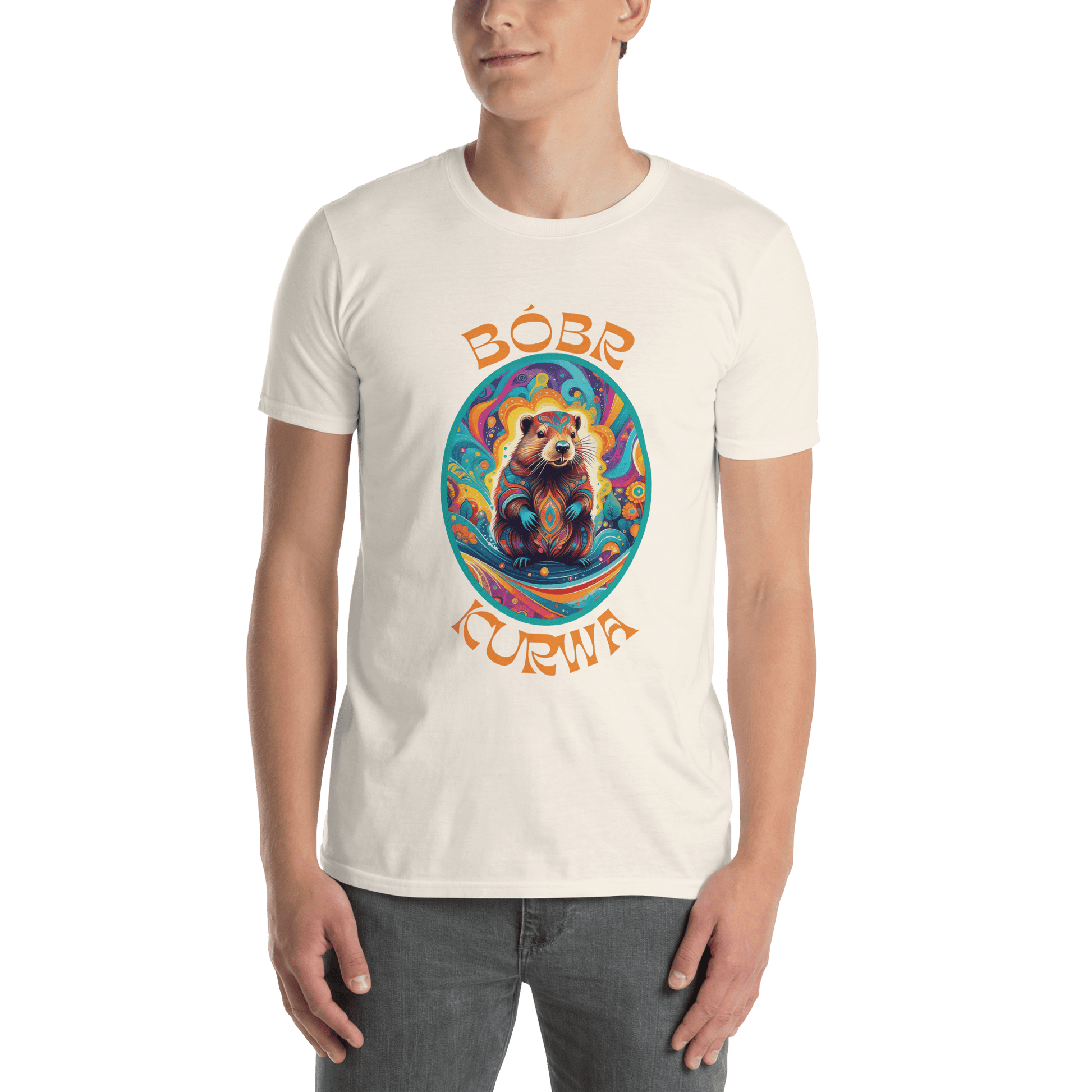 Bober Kurwa Classic T-Shirt Meme - Natural | Shirtposting