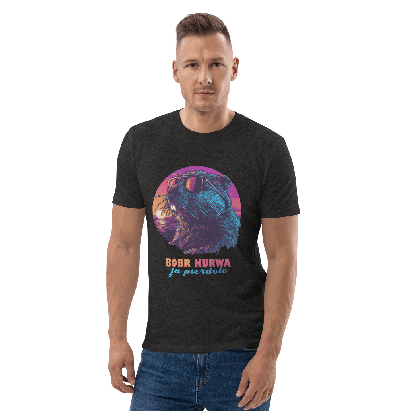 Bober Kurwa Premium Organic T-Shirt Meme - Fraiche Peche | Shirtposting