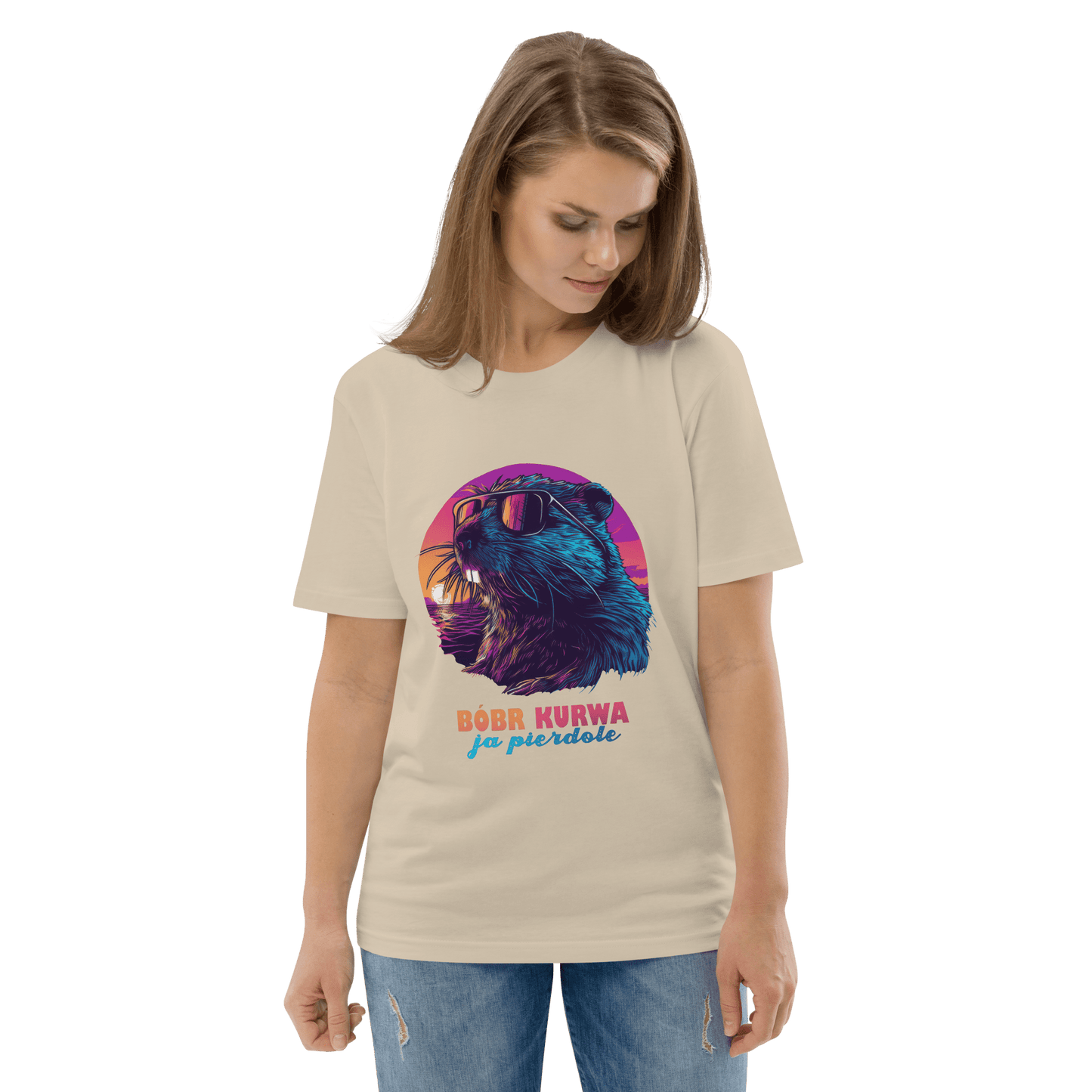 Bober Kurwa Premium Organic T-Shirt Meme - Fraiche Peche | Shirtposting