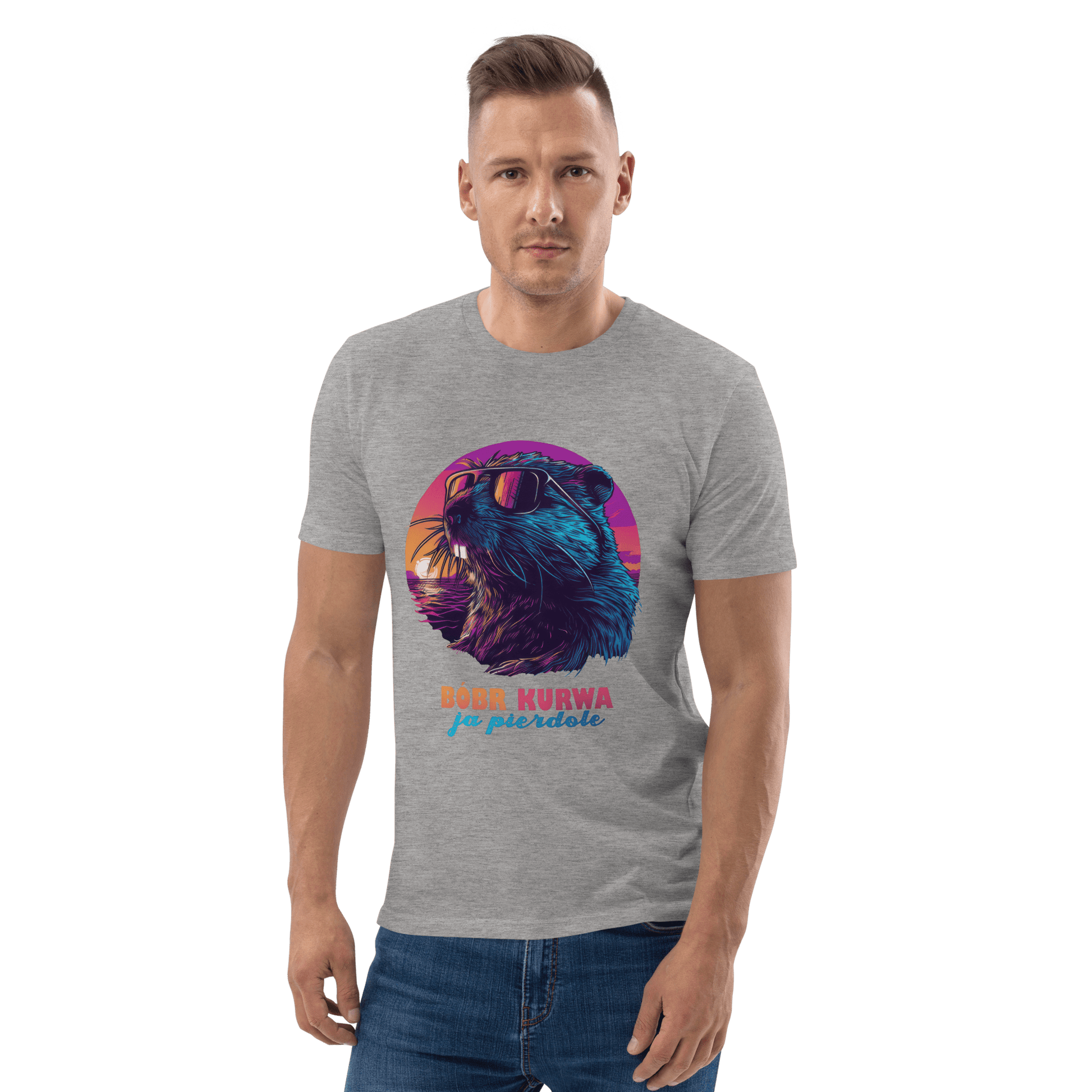 Bober Kurwa Premium Organic T-Shirt Meme - Fraiche Peche | Shirtposting