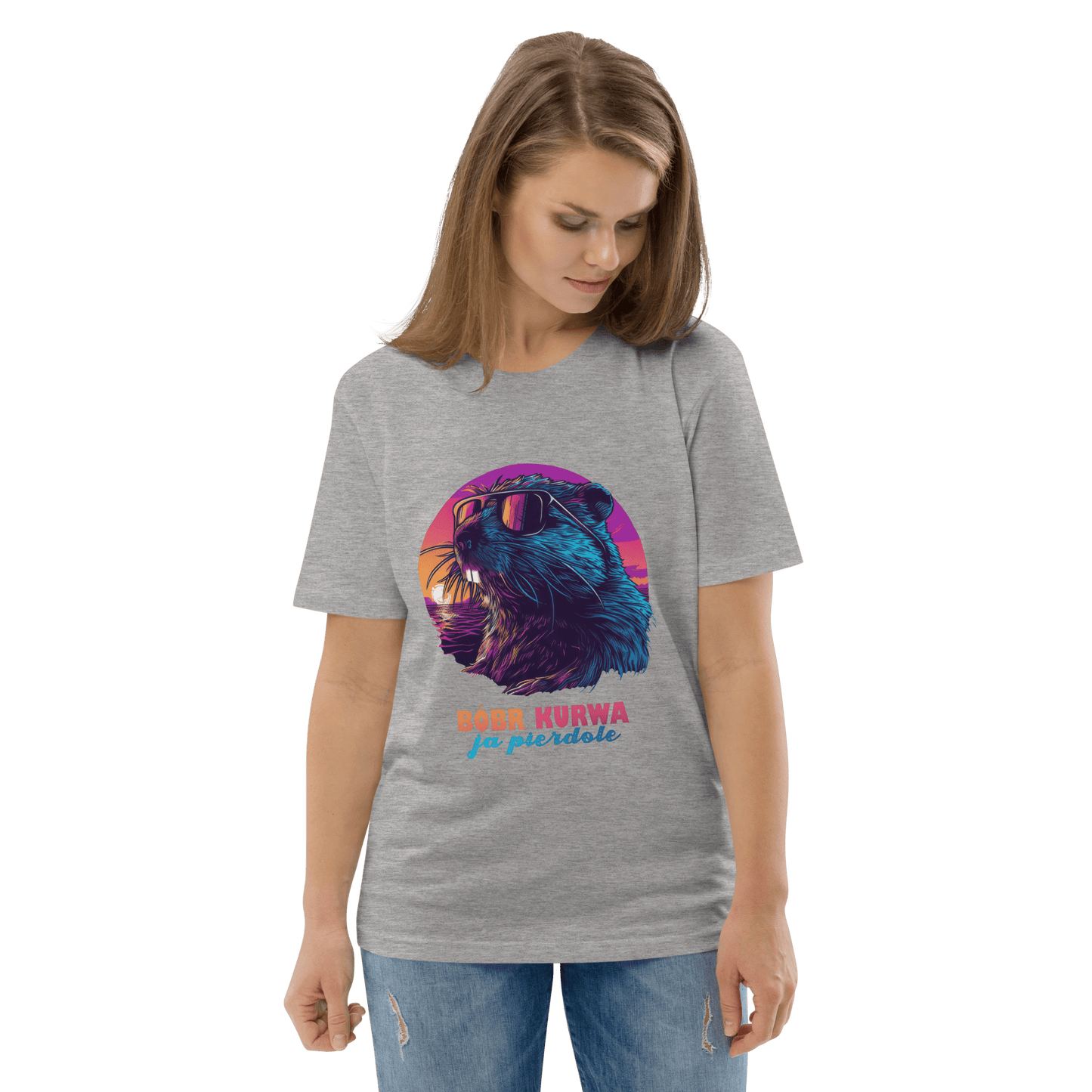 Bober Kurwa Premium Organic T-Shirt Meme - Fraiche Peche | Shirtposting