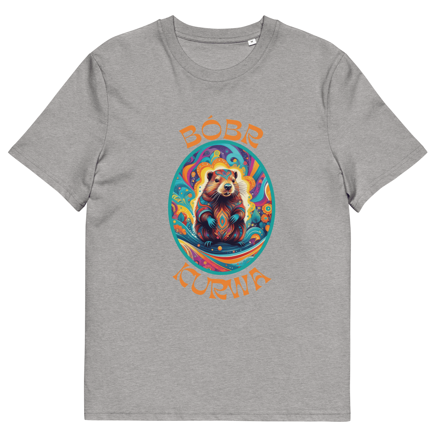 Bober Kurwa Premium Organic T-Shirt Meme - Heather Grey | Shirtposting