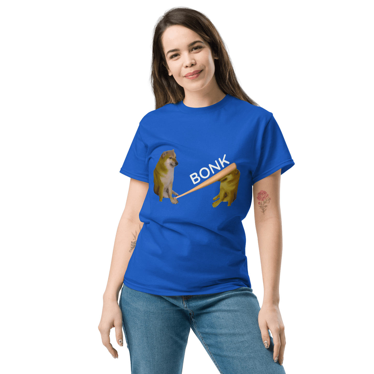 Bonk Classic T-Shirt Meme - Black | Shirtposting