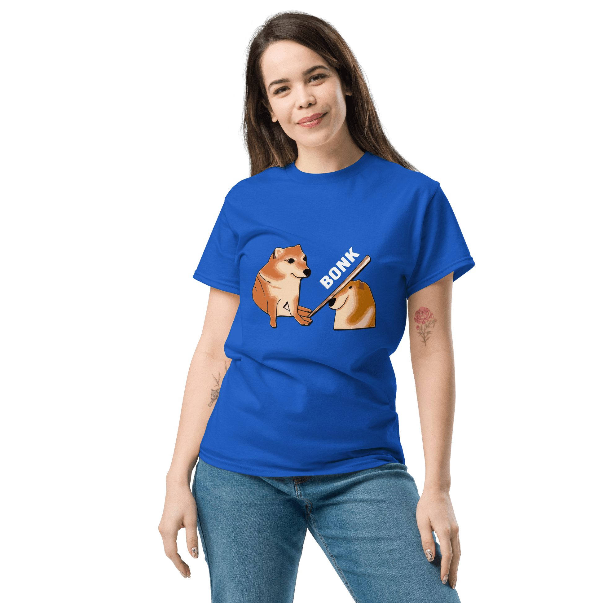 Bonk Classic T-Shirt Meme - Black | Shirtposting