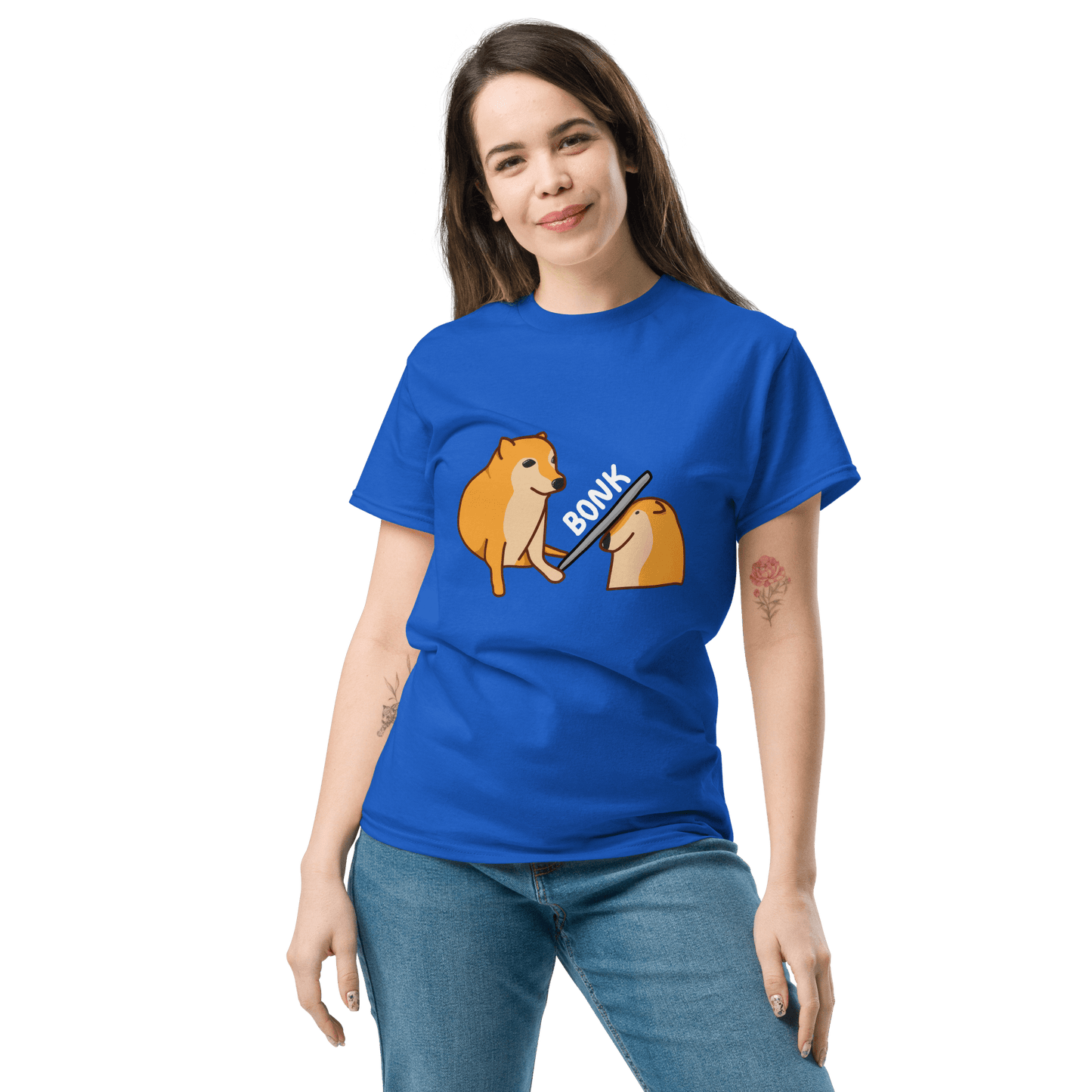 Bonk Classic T-Shirt Meme - Black | Shirtposting