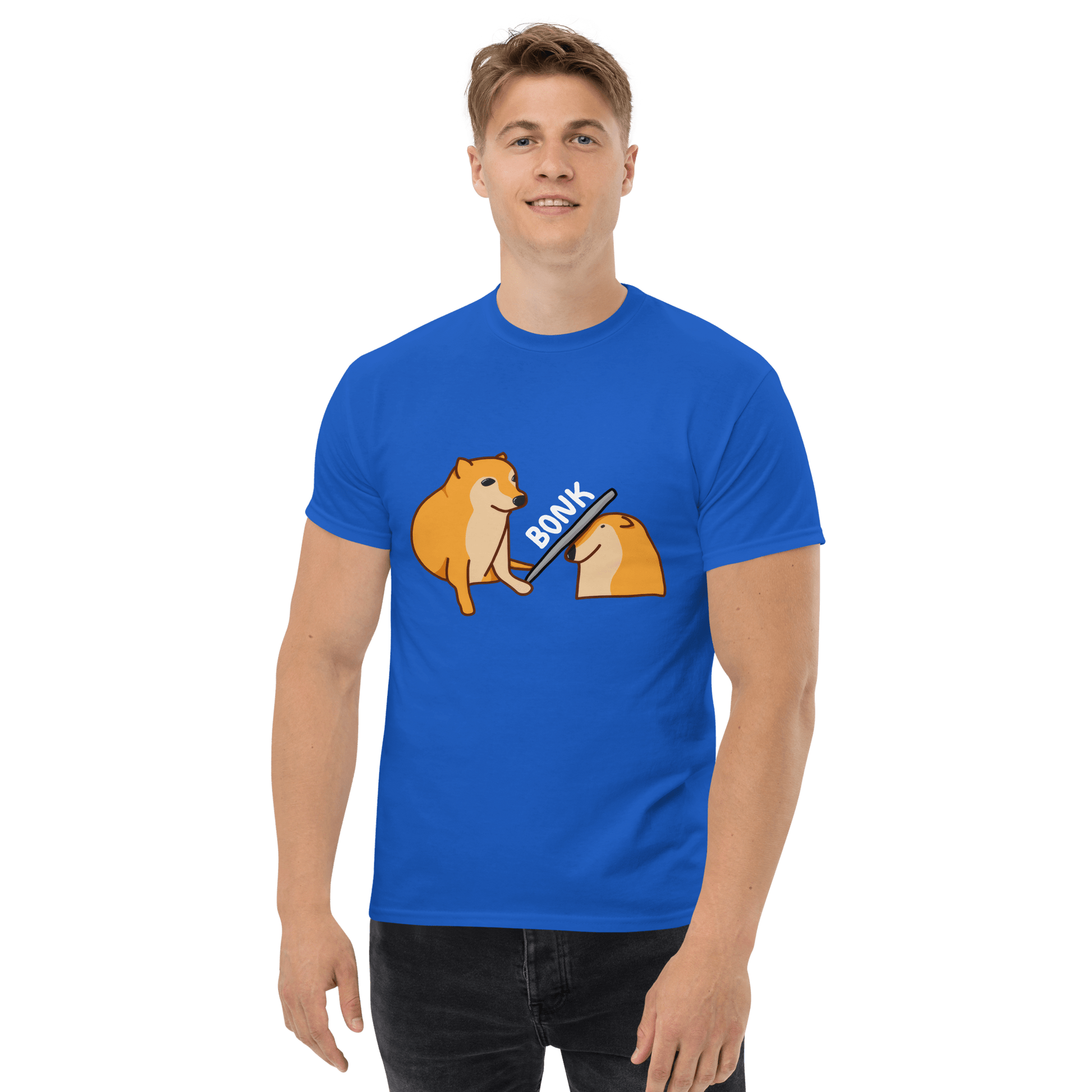 Bonk Classic T-Shirt Meme - Black | Shirtposting