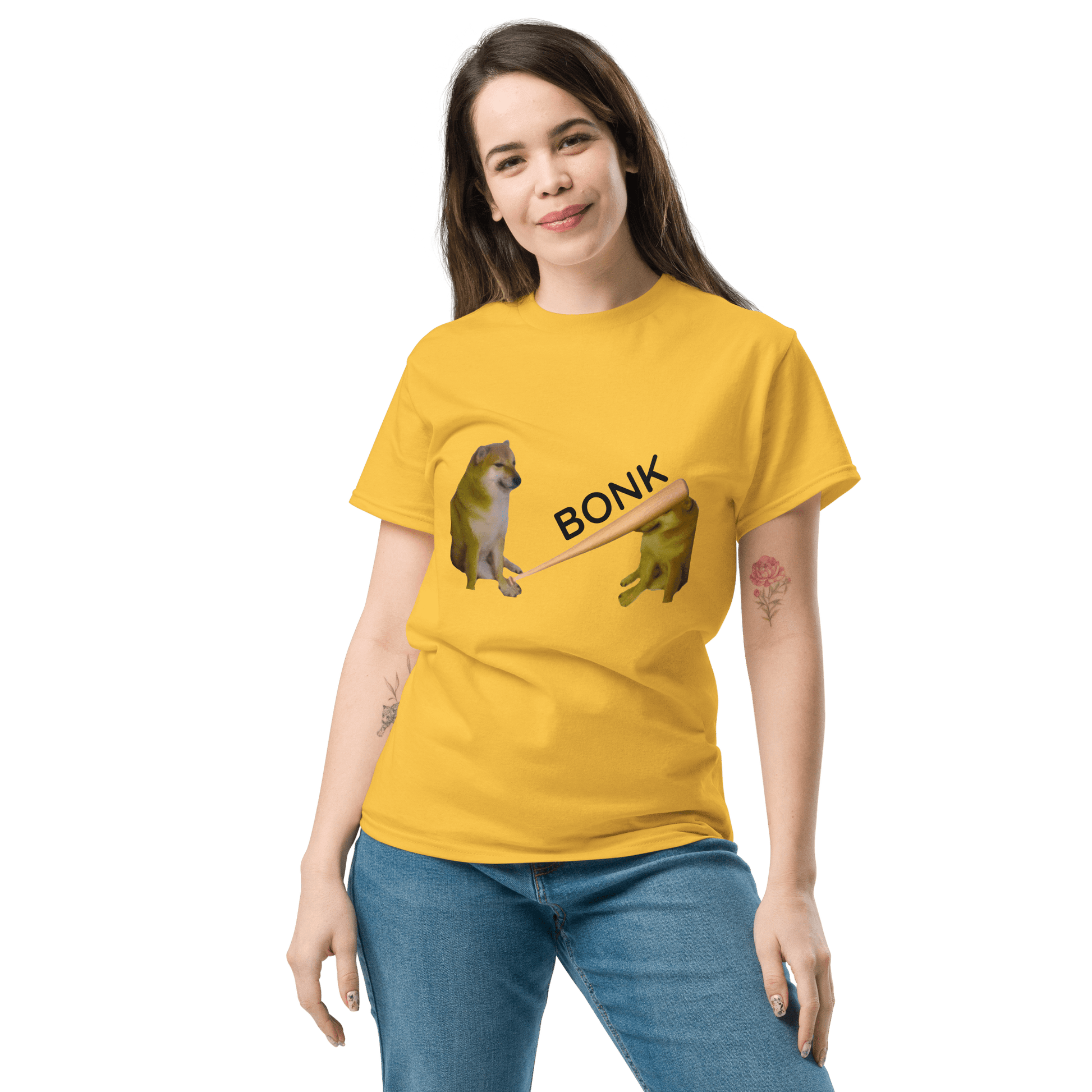 Bonk Classic T-Shirt Meme - Daisy | Shirtposting
