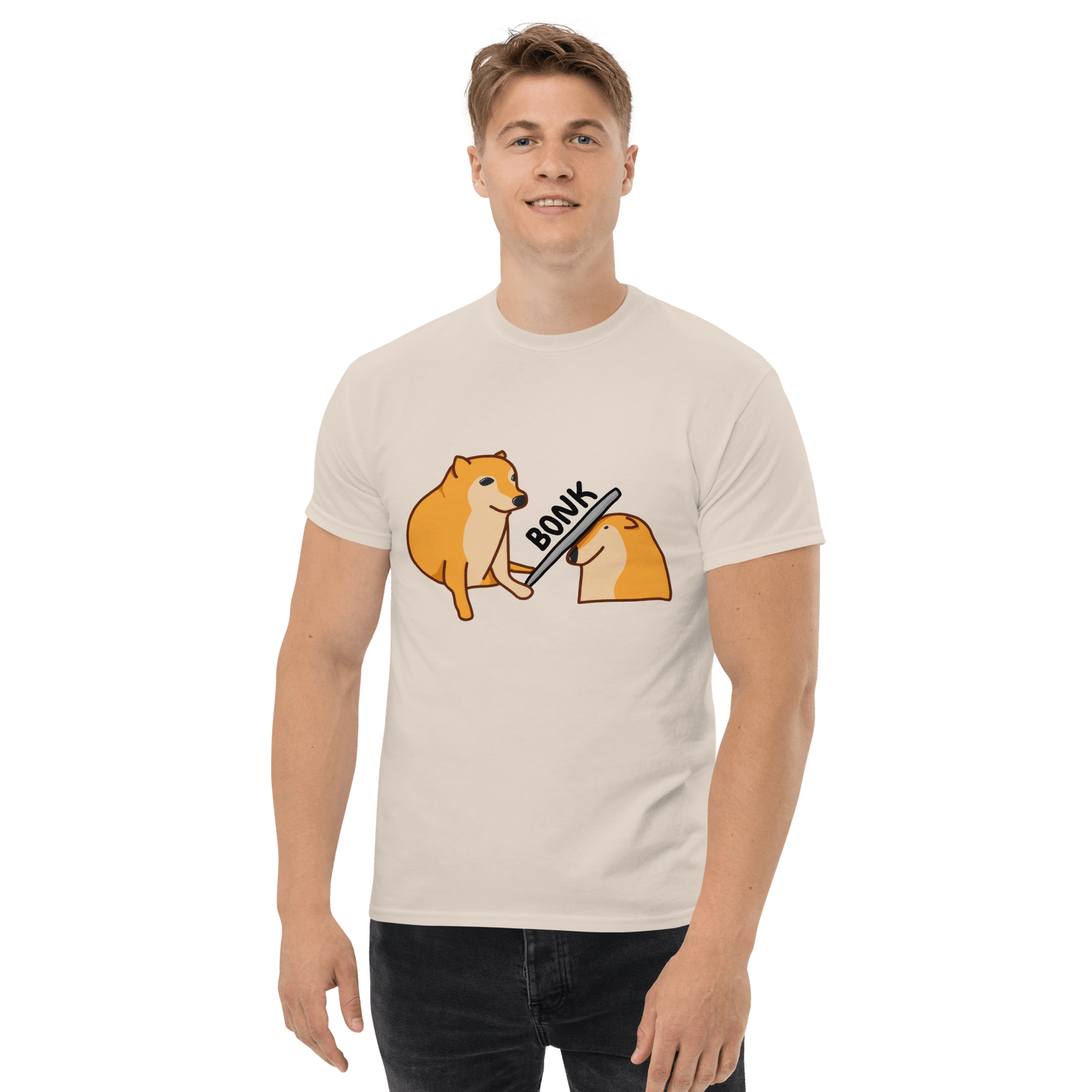 Bonk Classic T-Shirt Meme - Yellow Haze | Shirtposting