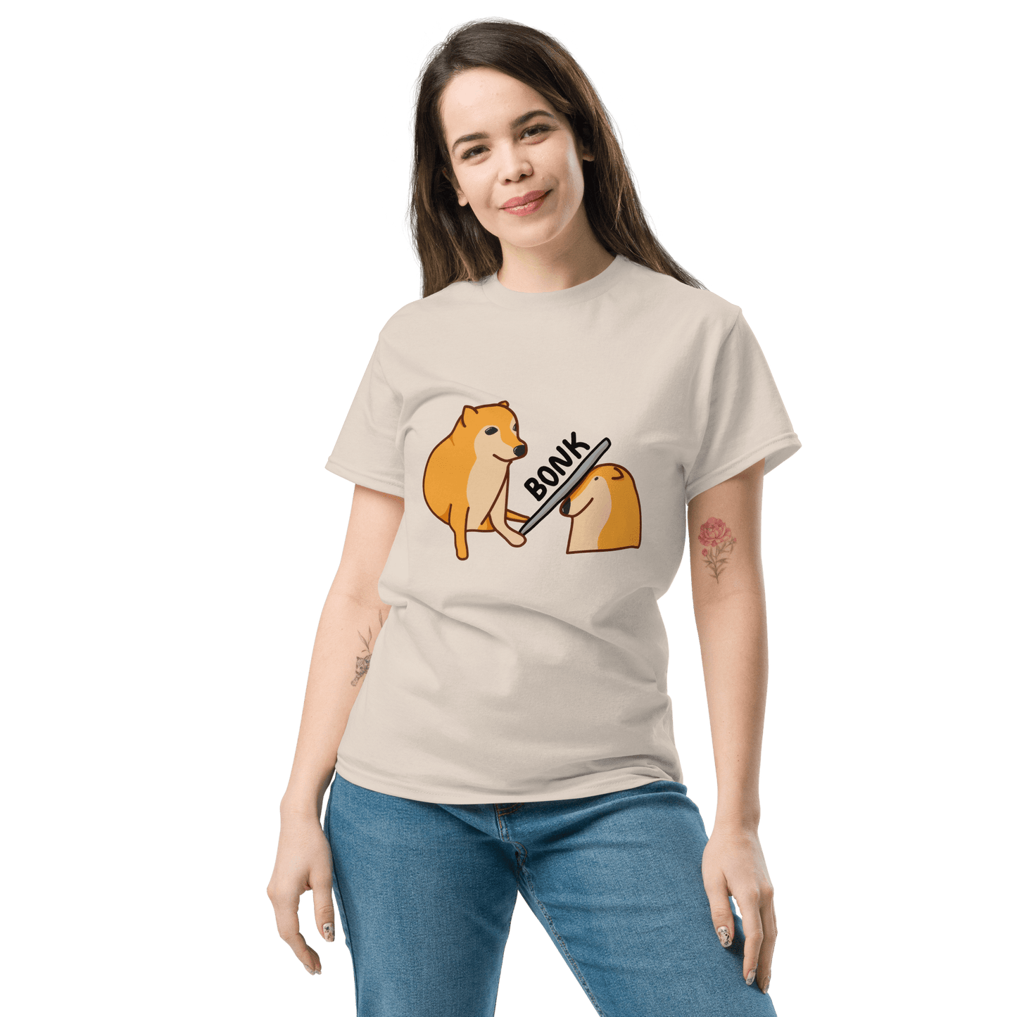 Bonk Classic T-Shirt Meme - Yellow Haze | Shirtposting