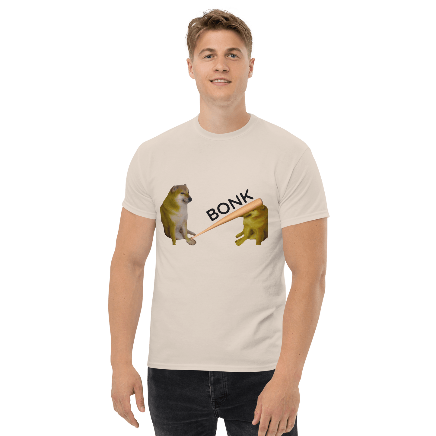 Bonk Classic T-Shirt Meme - Yellow Haze | Shirtposting