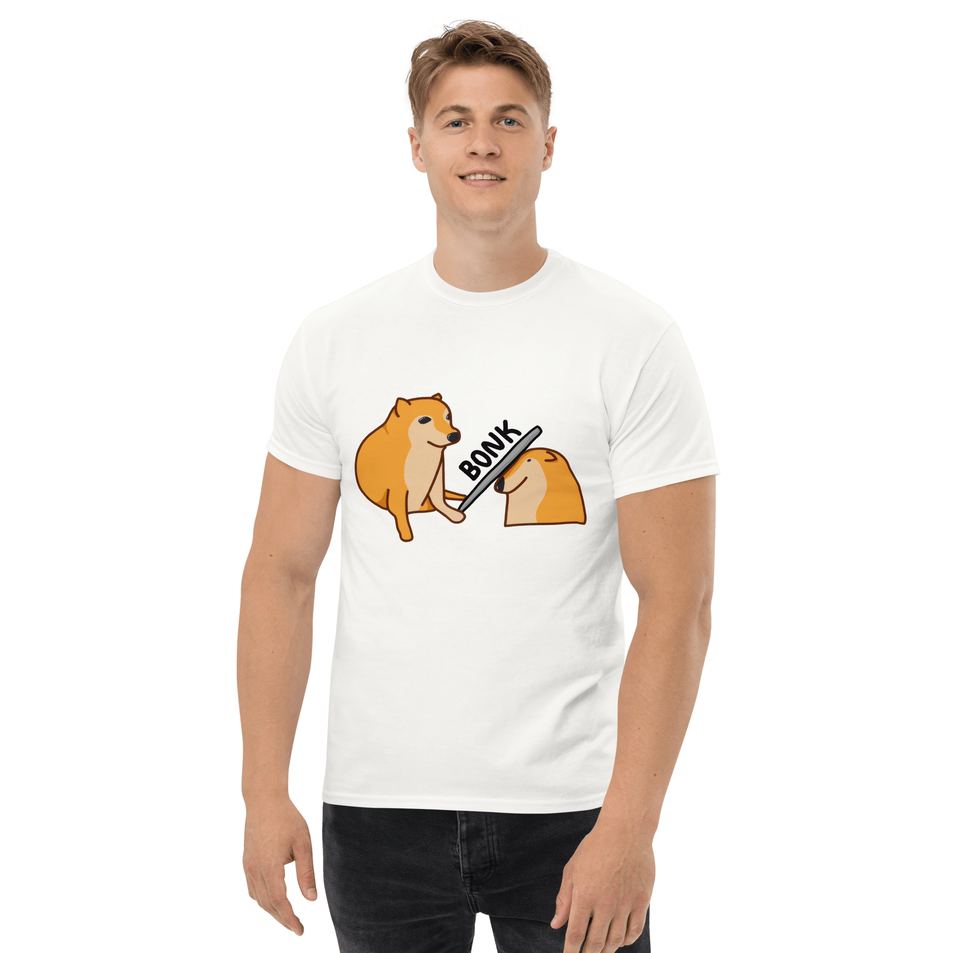 Bonk Classic T-Shirt Meme - Yellow Haze | Shirtposting