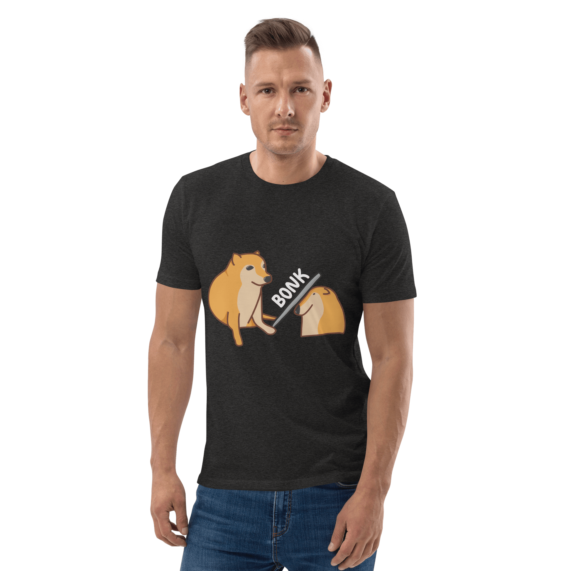 Bonk Premium Organic T-Shirt Meme - Black | Shirtposting