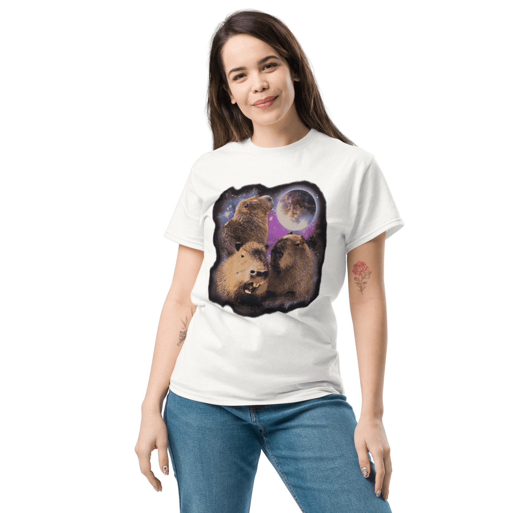 Capybara Classic T-Shirt Meme - Ash | Shirtposting