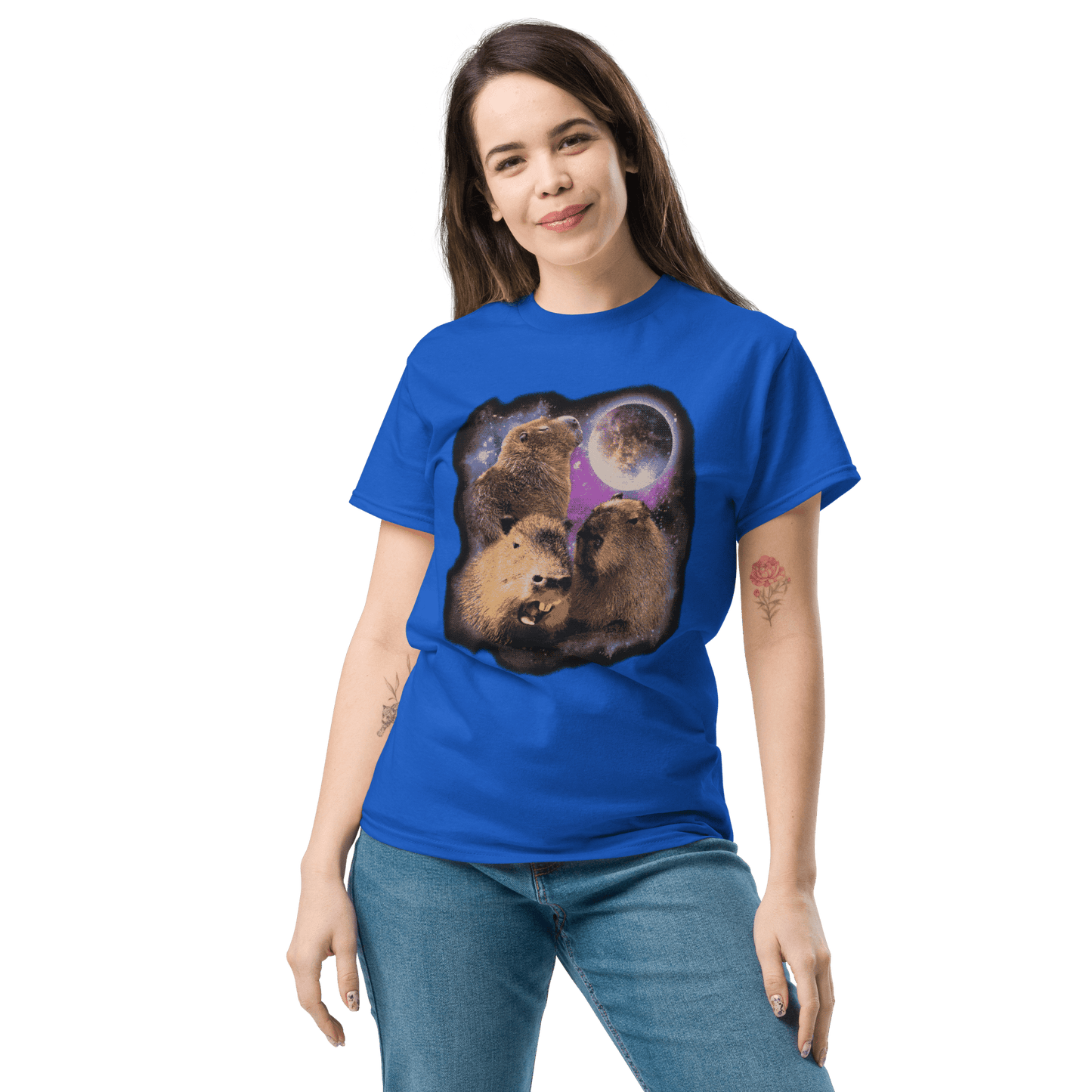 Capybara Classic T-Shirt Meme - Black | Shirtposting