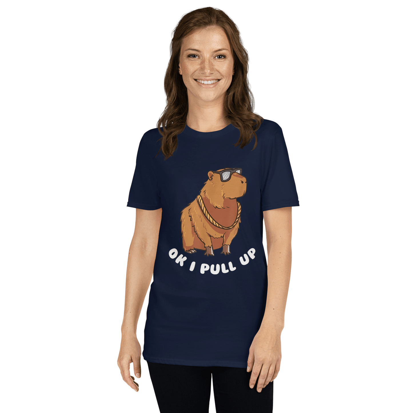 Capybara Classic T-Shirt Meme - Black | Shirtposting