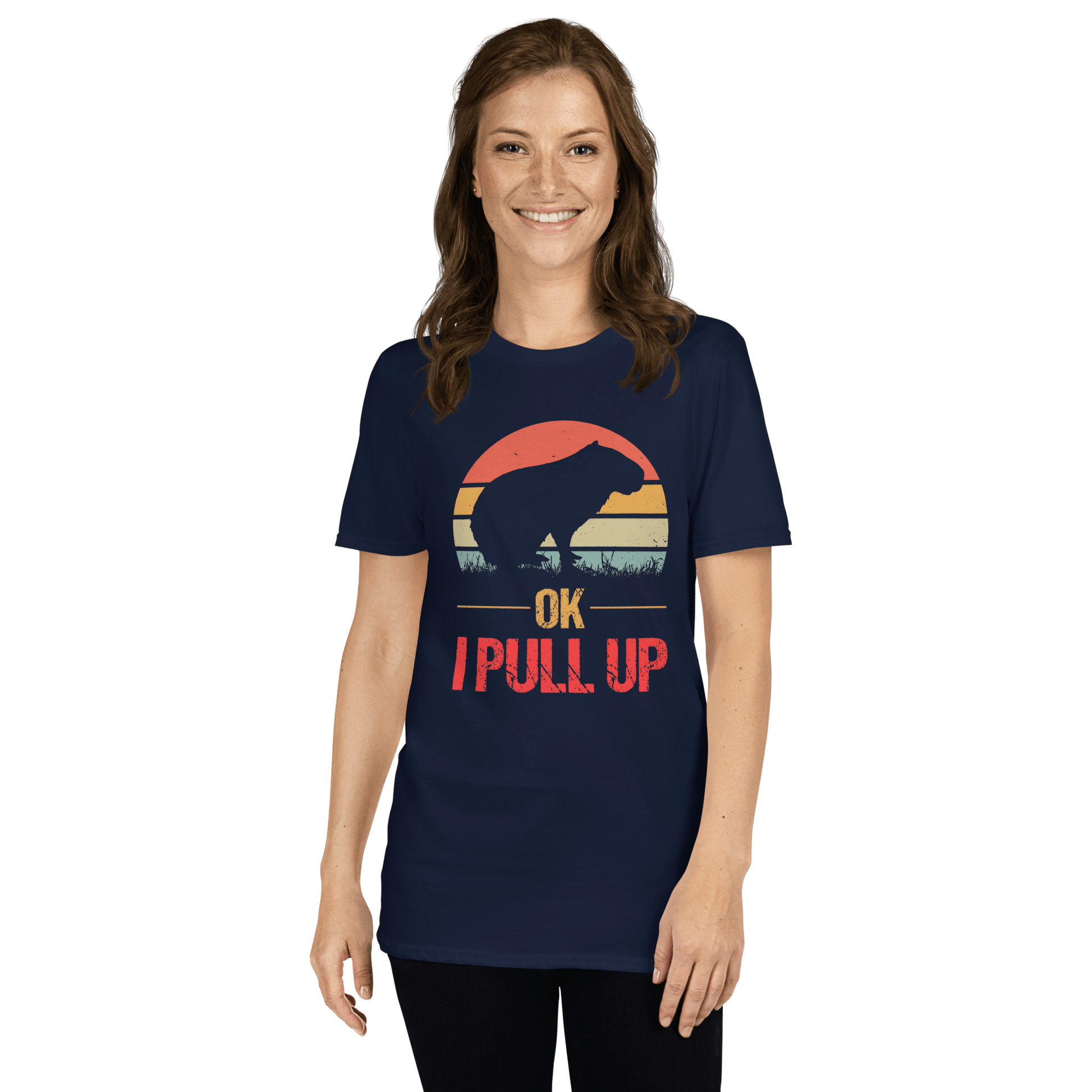 Capybara Classic T-Shirt Meme - Dark Heather Grey | Shirtposting