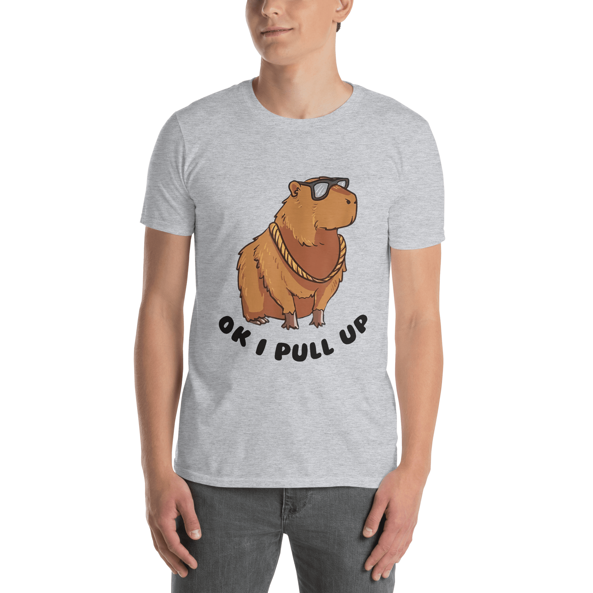 Capybara Classic T-Shirt Meme - Natural | Shirtposting