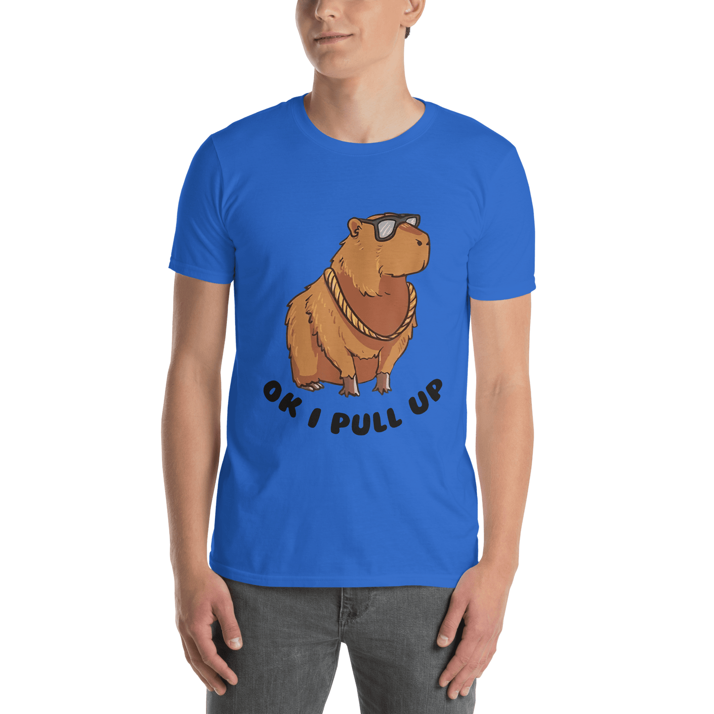 Capybara Classic T-Shirt Meme - Natural | Shirtposting