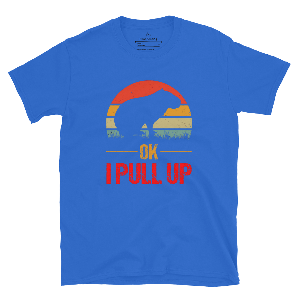 Capybara Classic T-Shirt Meme - Royal | Shirtposting