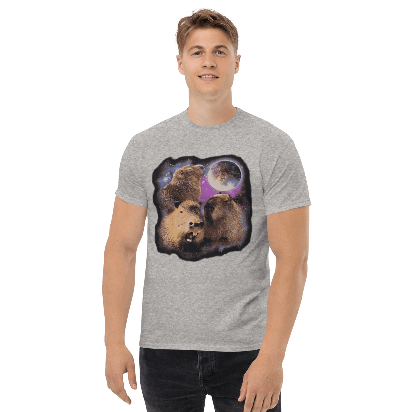 Capybara Classic T-Shirt Meme - Sand | Shirtposting