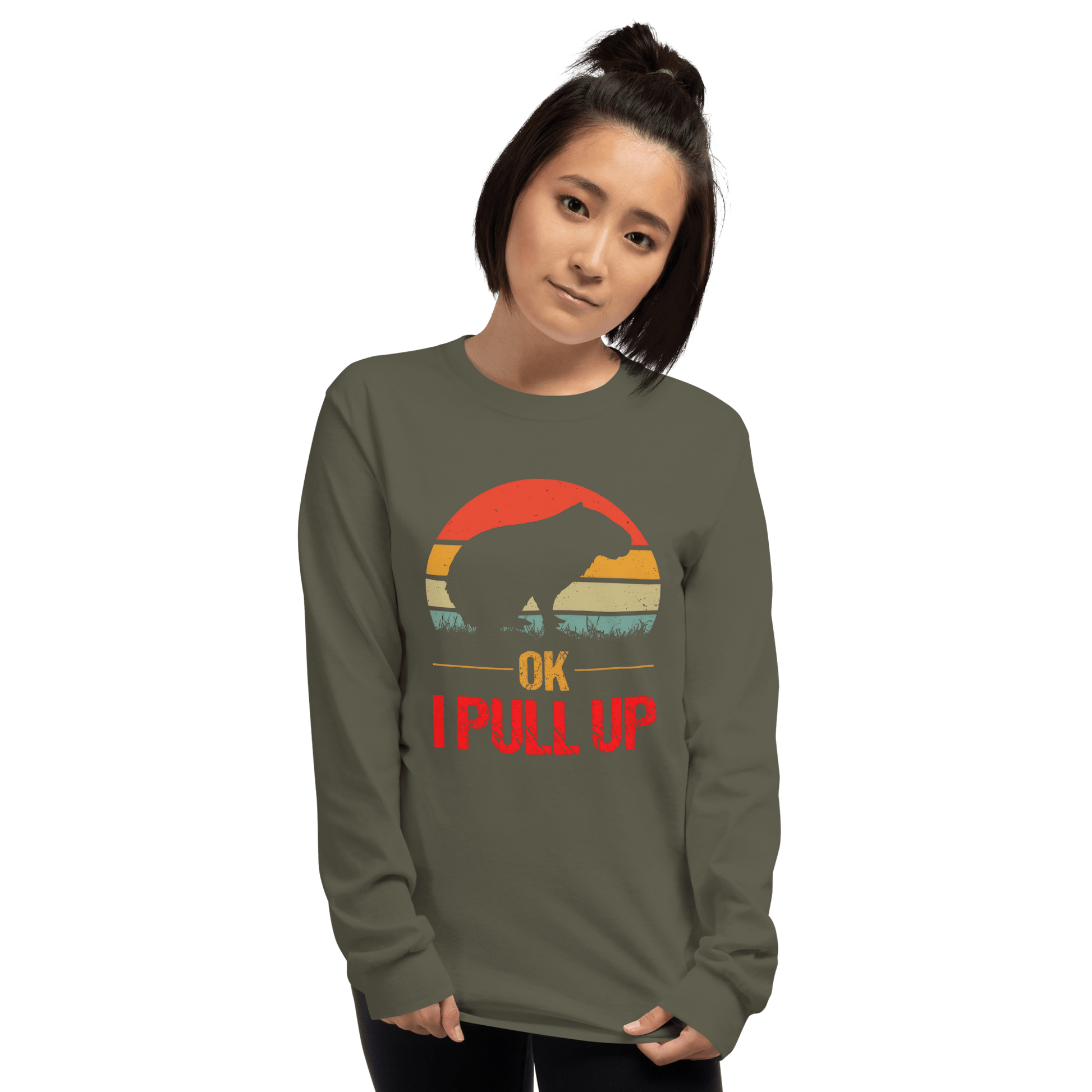 Capybara Long Sleeve T-Shirt Meme - Navy | Shirtposting