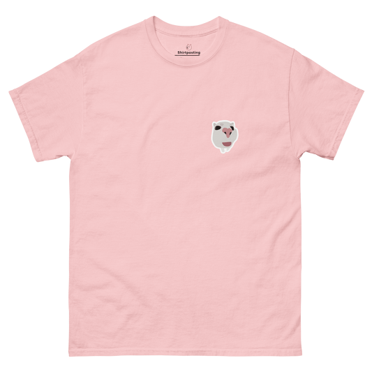 Cat Classic T-Shirt Meme - Light Pink | Shirtposting