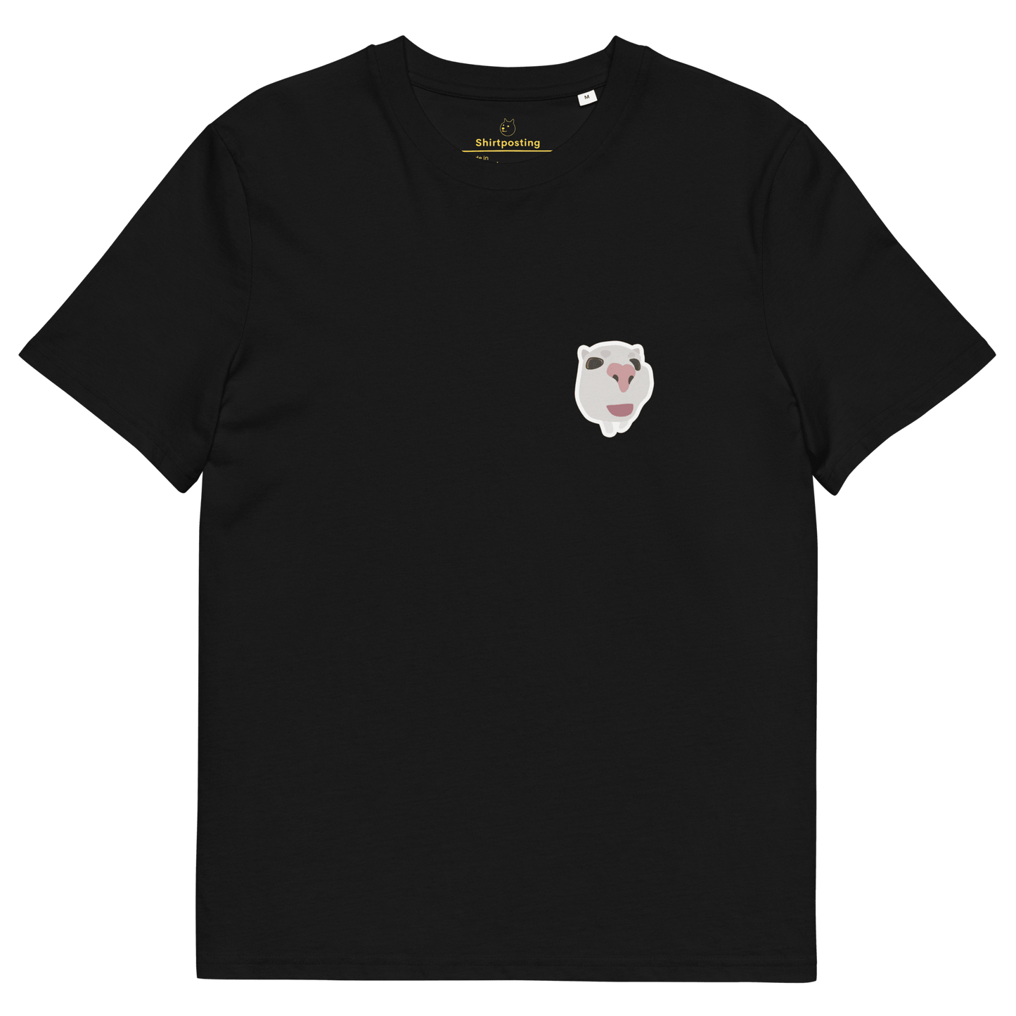 Cat Premium Organic T-Shirt Meme - Black | Shirtposting