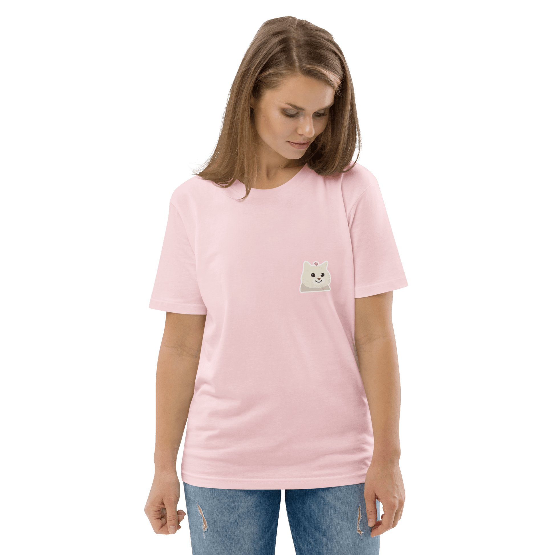 Cat Premium Organic T-Shirt Meme - Dark Heather Grey | Shirtposting