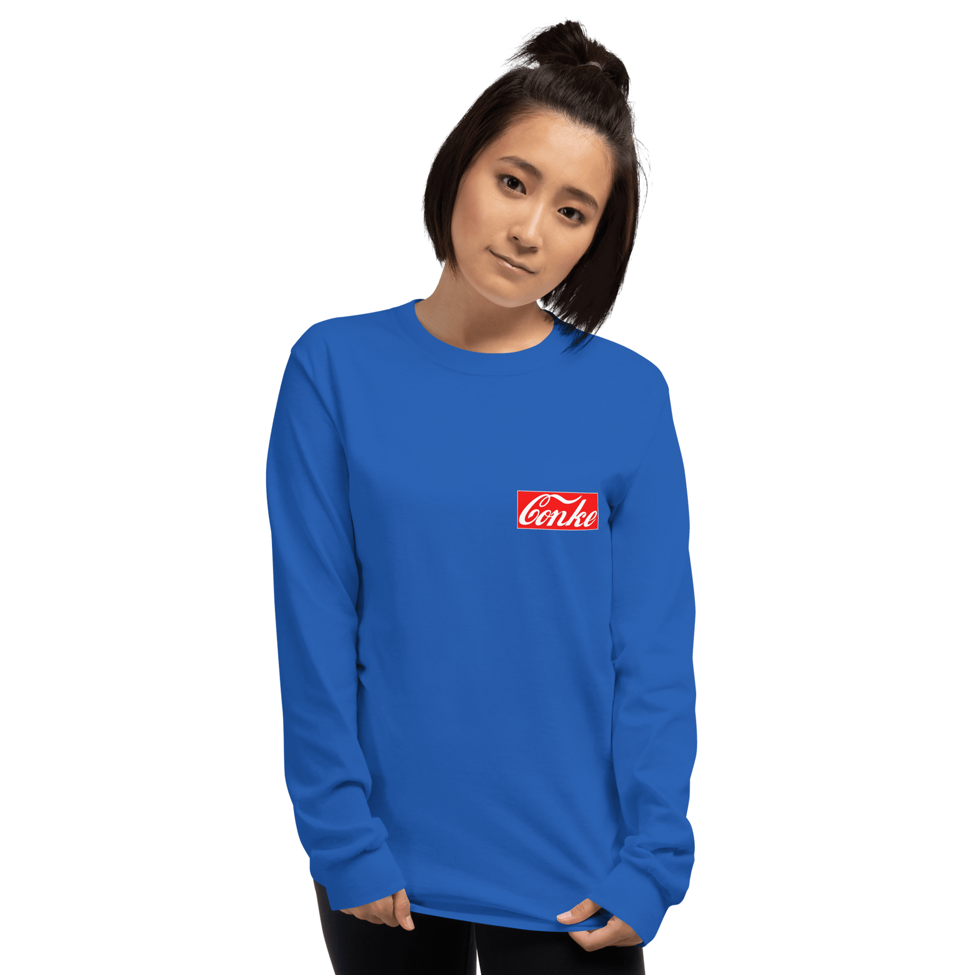 Conke Long Sleeve T-Shirt Meme - Ash | Shirtposting