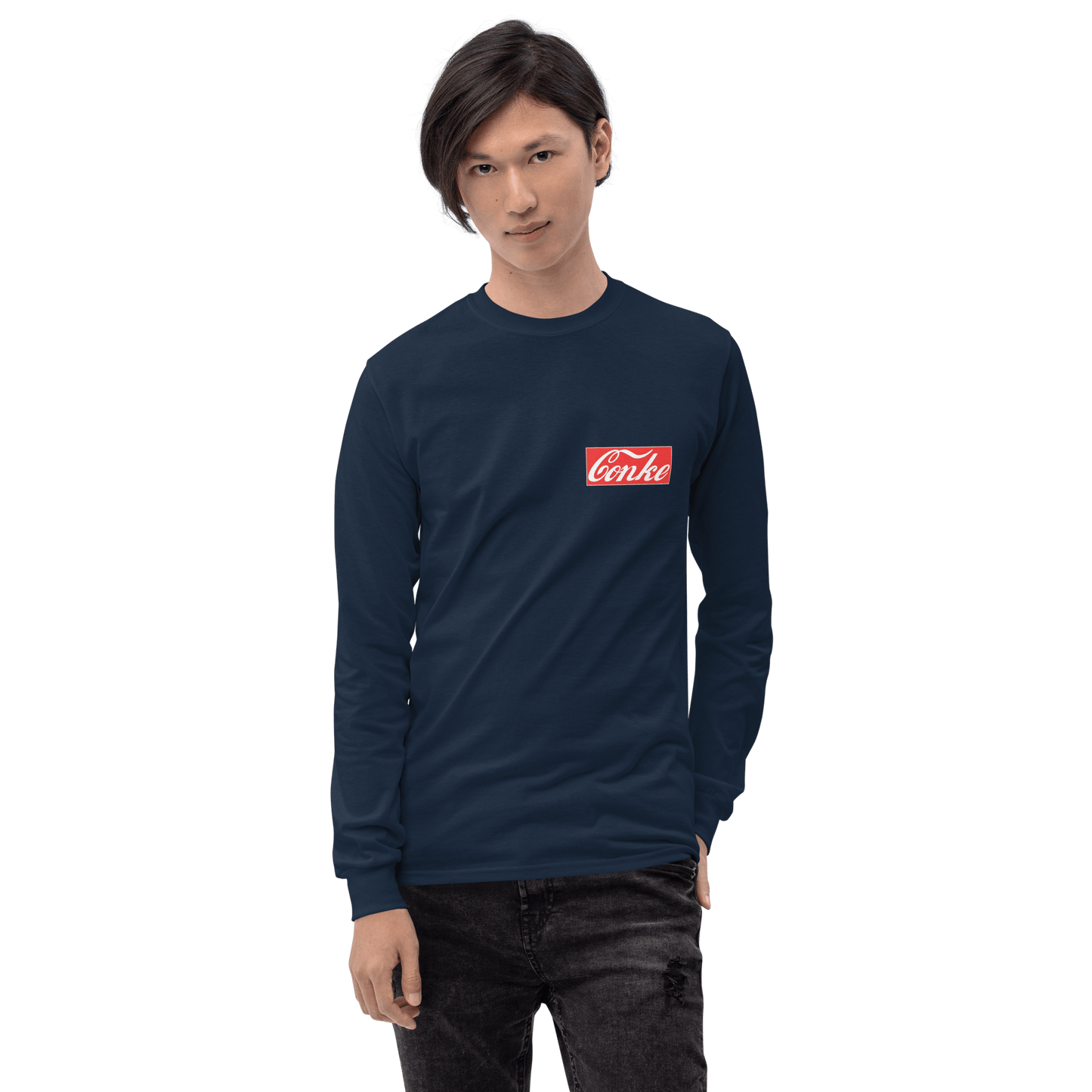 Conke Long Sleeve T-Shirt Meme - Ash | Shirtposting